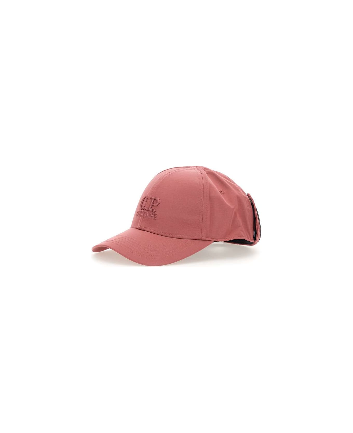 C.P. Company "chrome" Baseball Hat - PINK 帽子