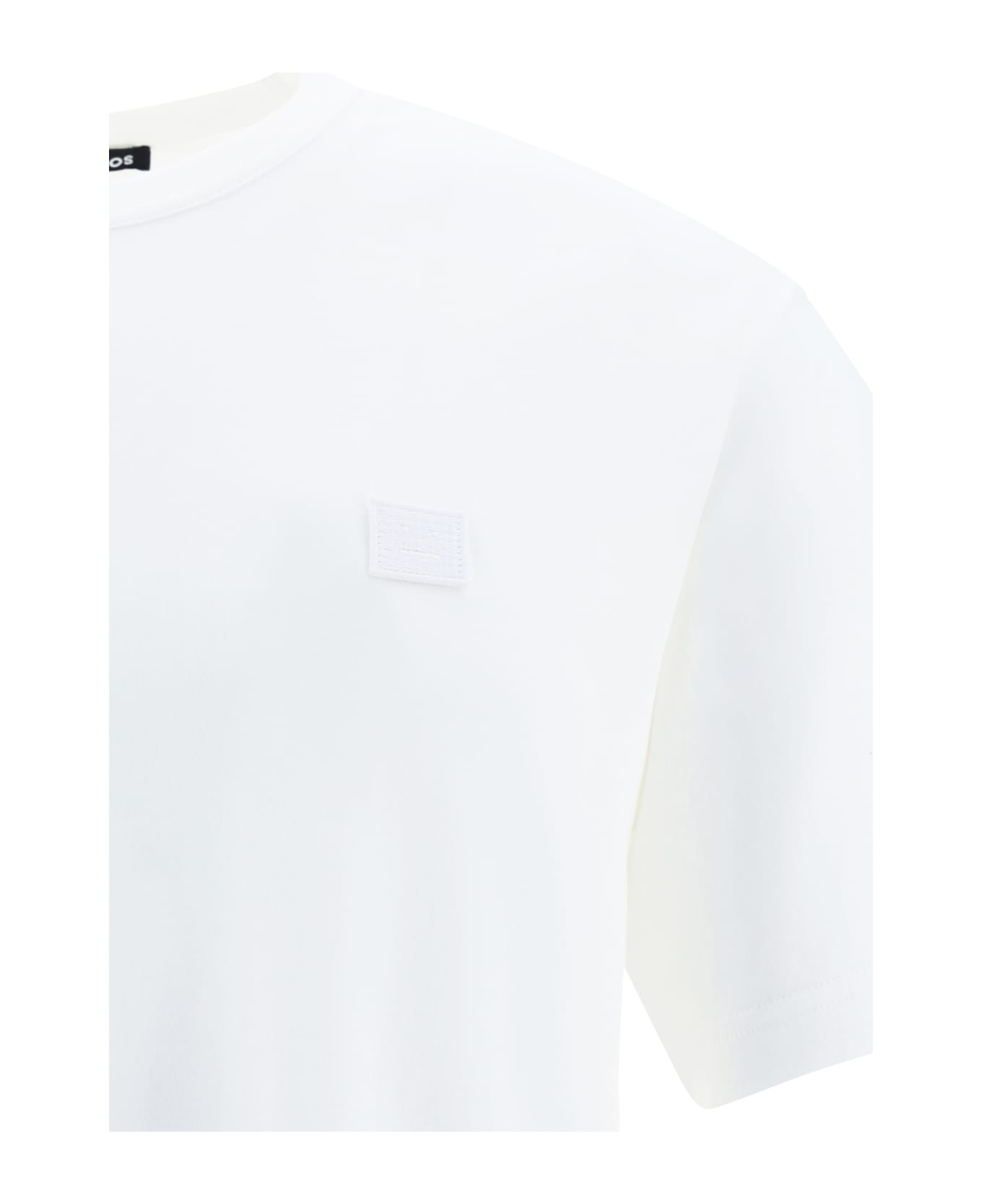 Acne Studios Cotton T-shirt - Optic White Tシャツ