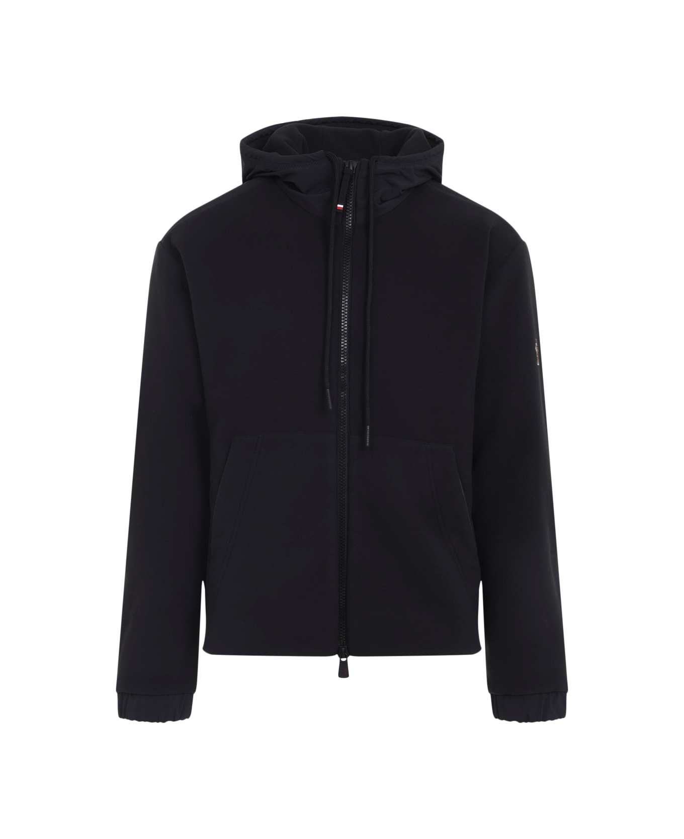 Moncler Grenoble Zip Up Jacket - Black