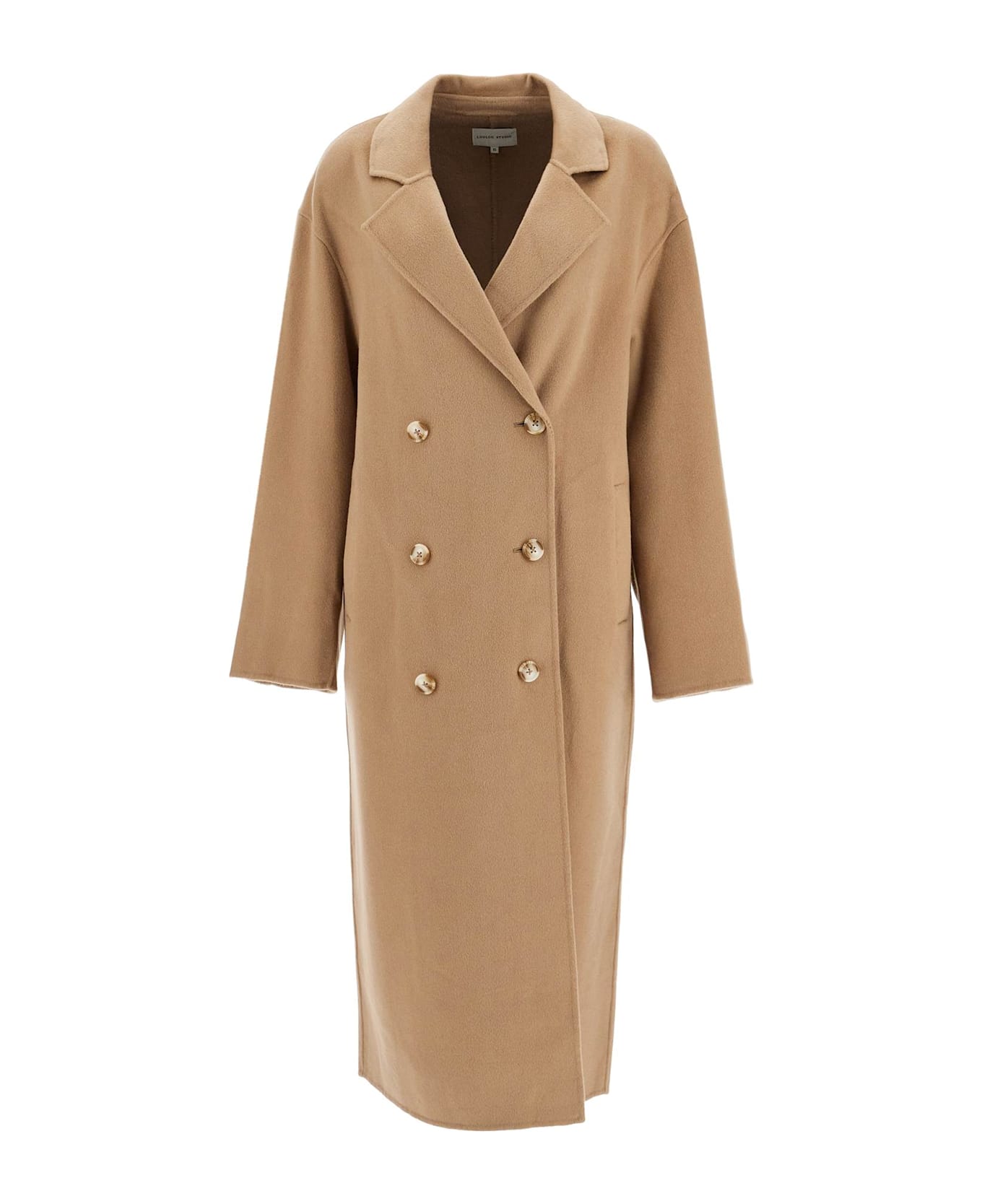 Loulou Studio Long Wool And Cashmere Coat 'borne - TAUPE (Beige)