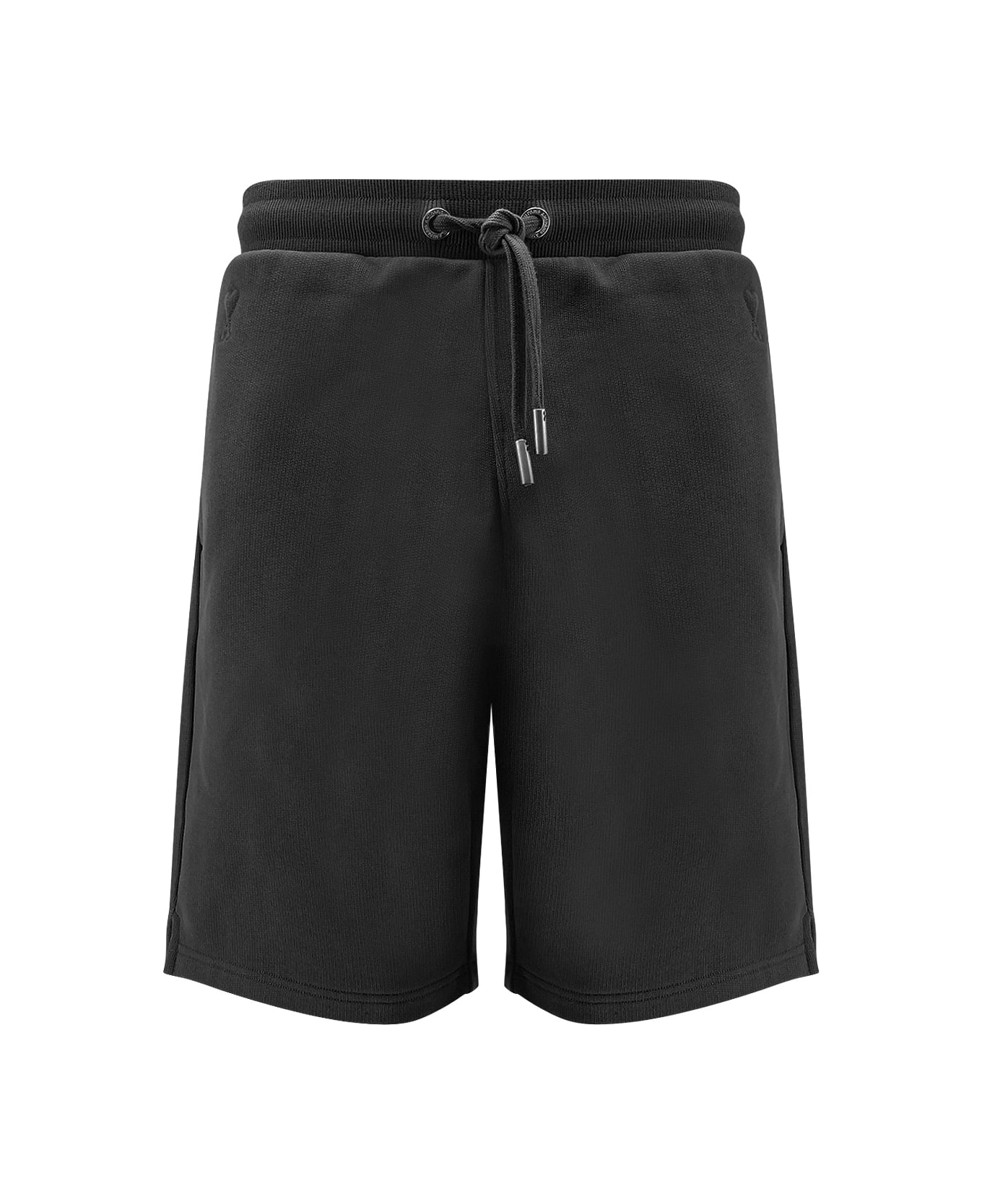 Ami Alexandre Mattiussi Cotton Jogging Shorts - Black