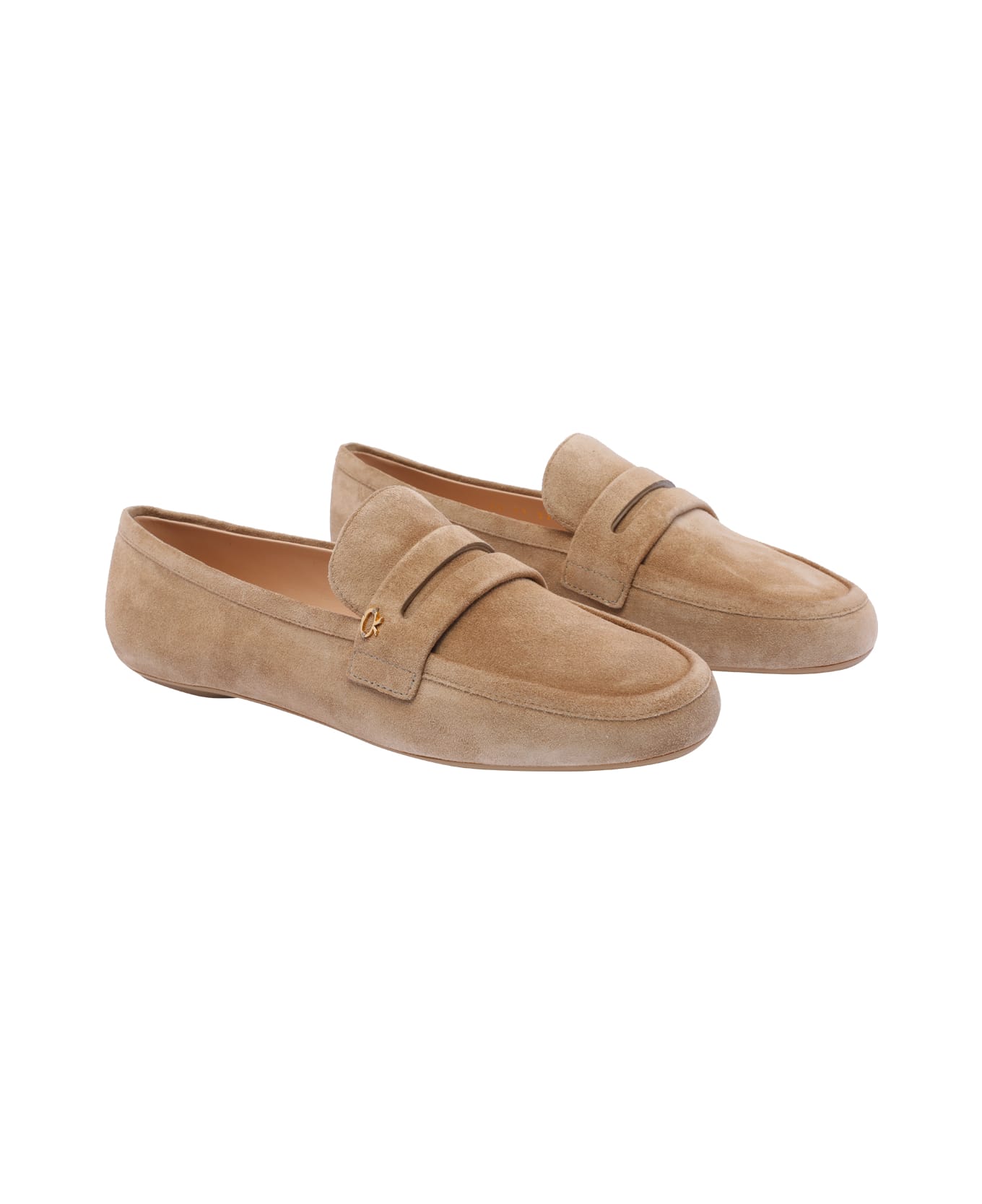 Gianvito Rossi Giorgia Loafers - Beige