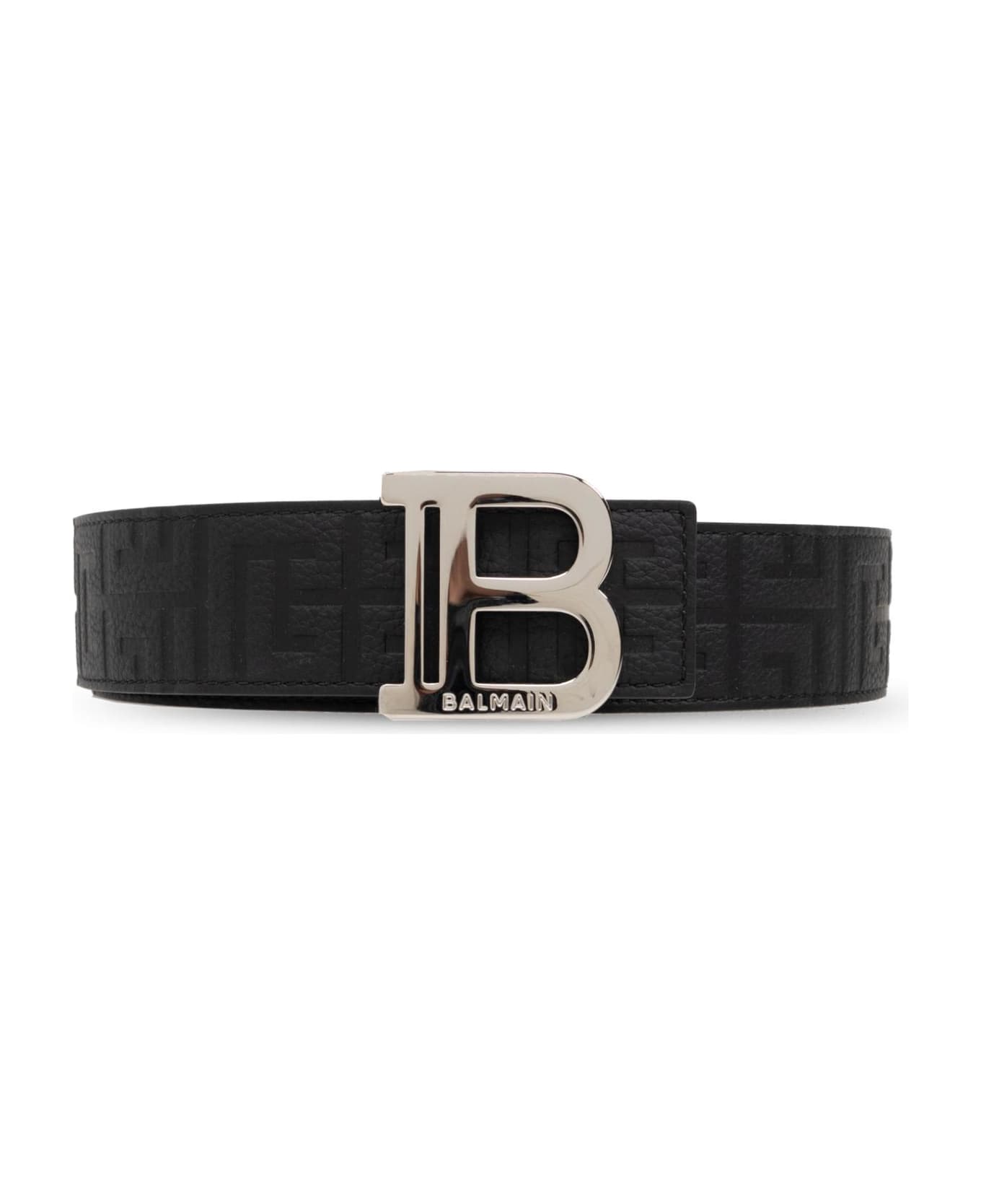 Balmain Leather Belt - Nero