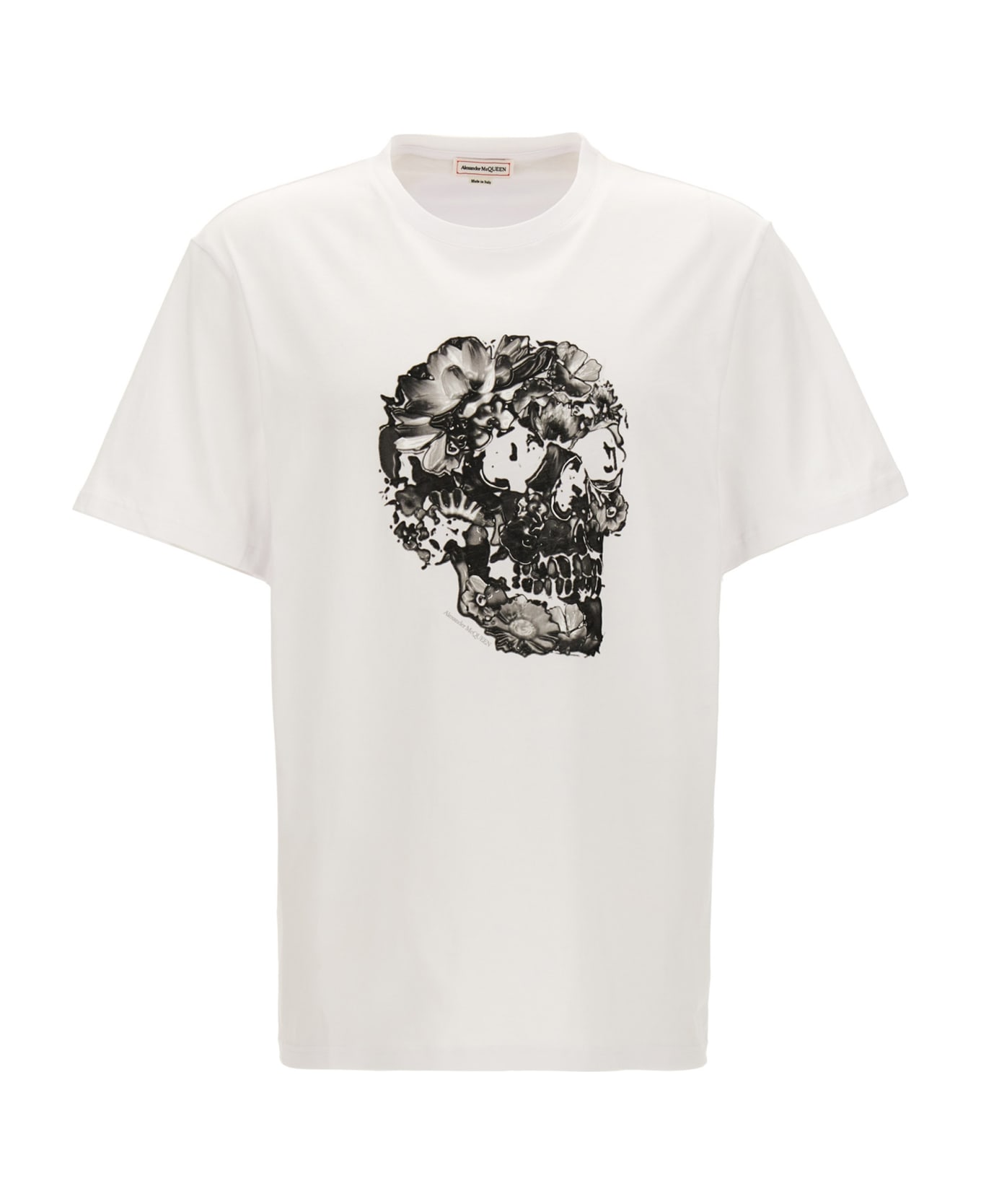 Alexander McQueen Printed T-shirt - White