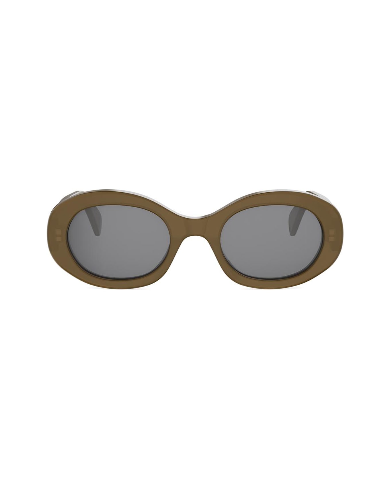 Celine Cl40194u Triomphe 96a Verde Oliva Sunglasses - Verde Oliva