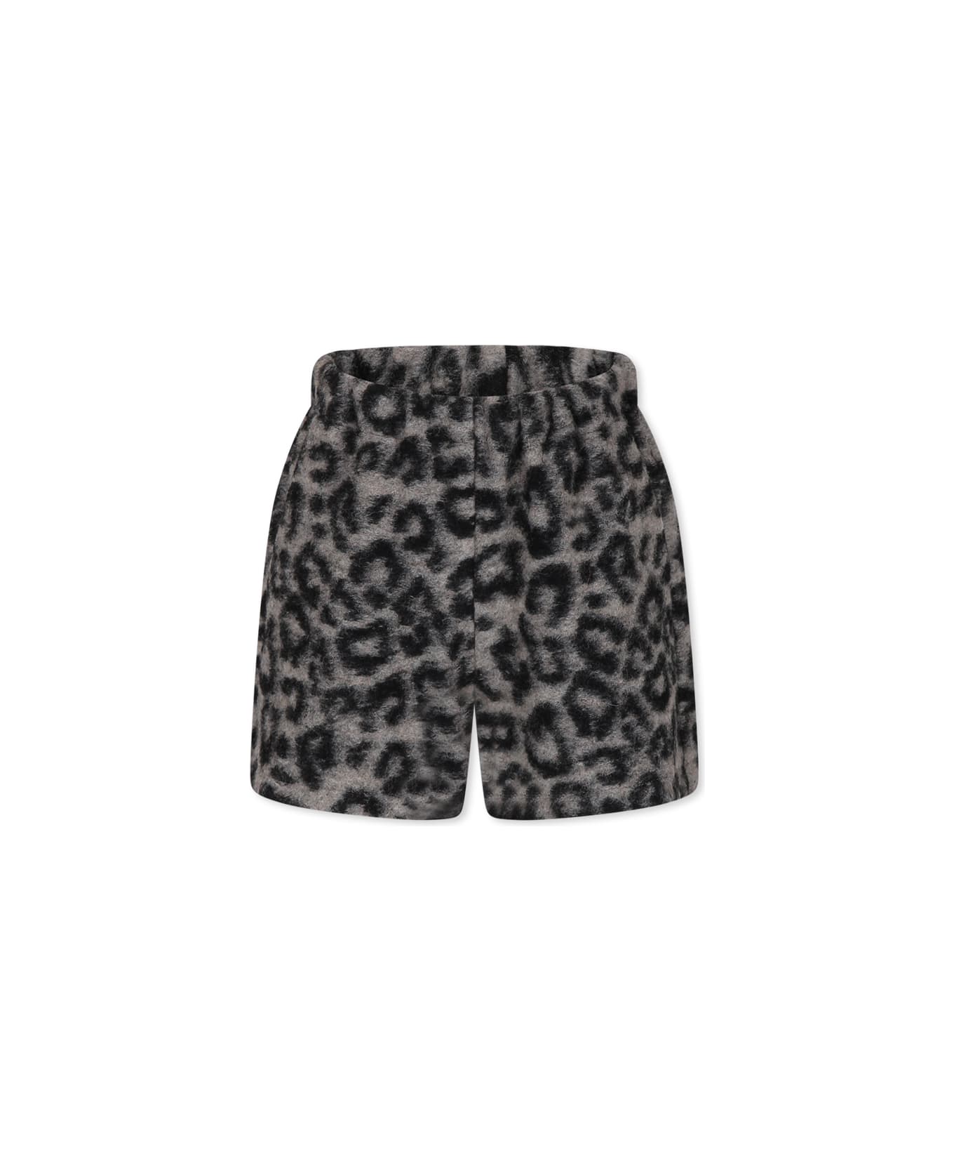 Douuod Grey Shorts For Girl - Grey