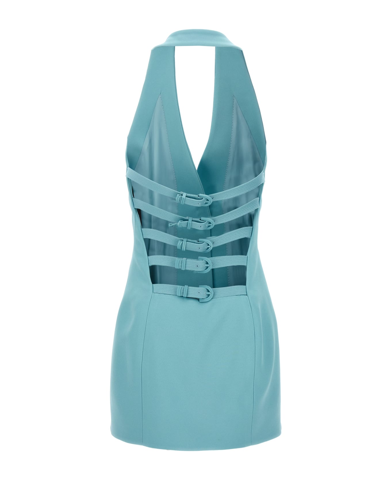 Versace Vest Dress - Light Blue コート＆ジャケット