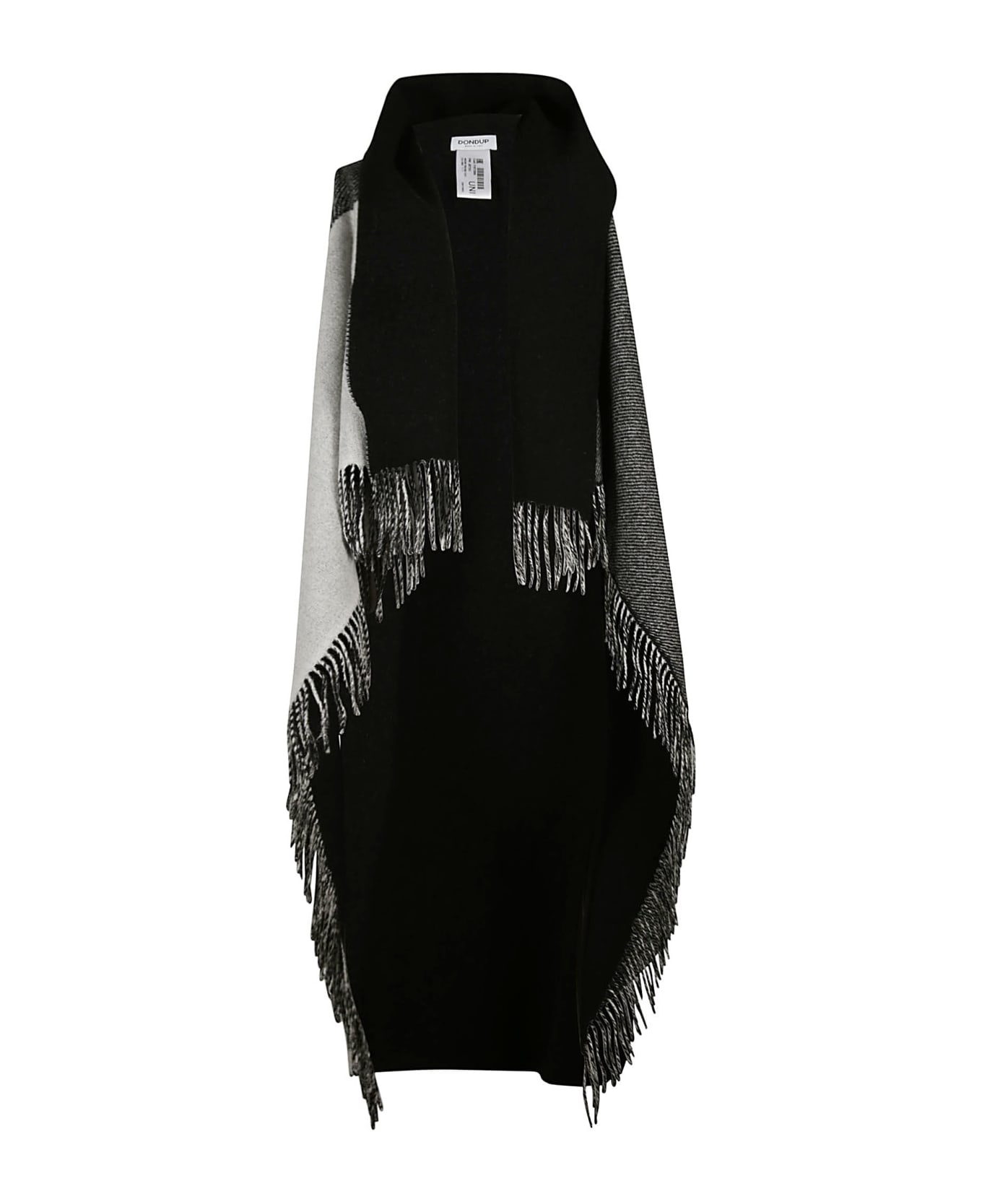 Dondup Poncho - C White Cream