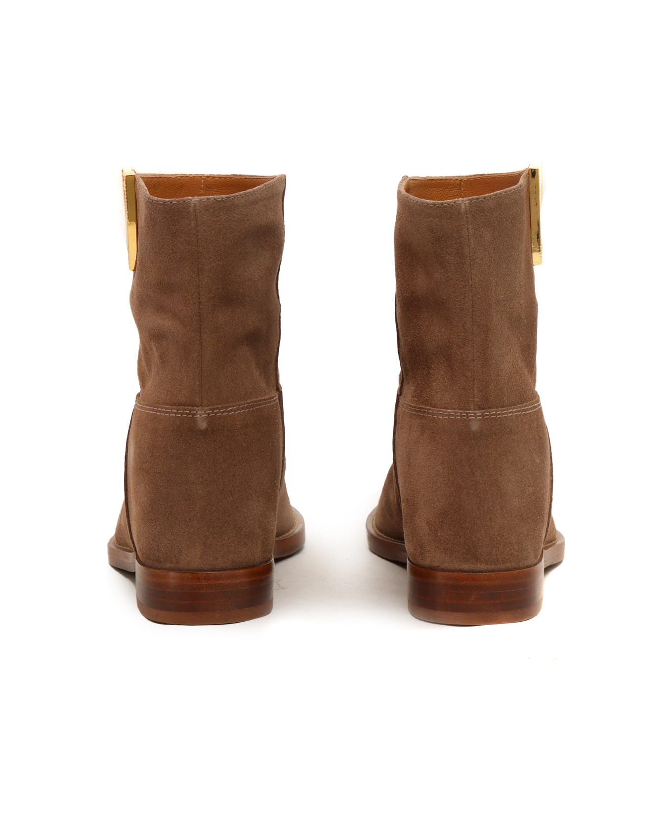 Via Roma 15 V Insert Boots - BROWN