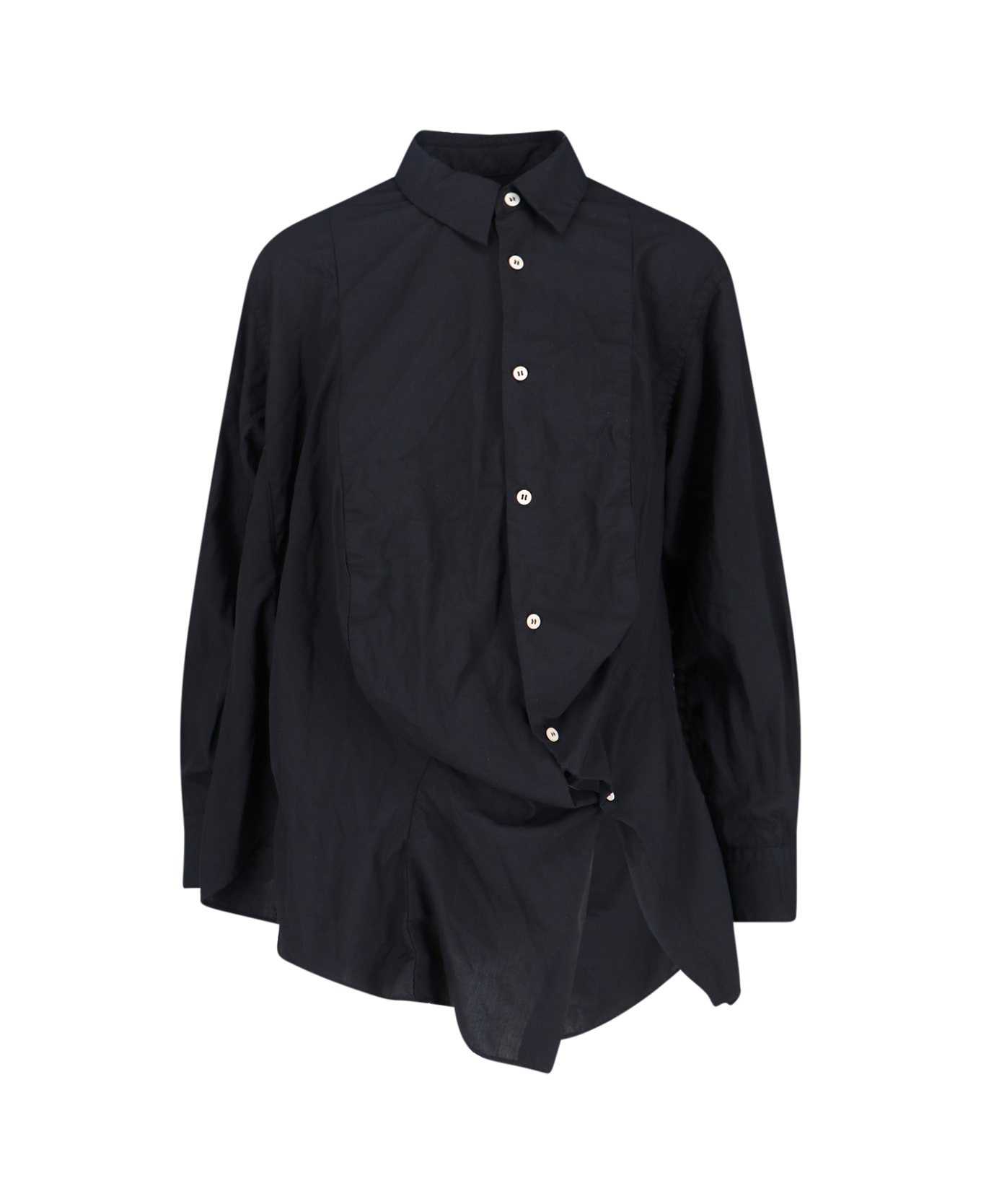 Comme des Garçons Asymmetric Shirt - Black  