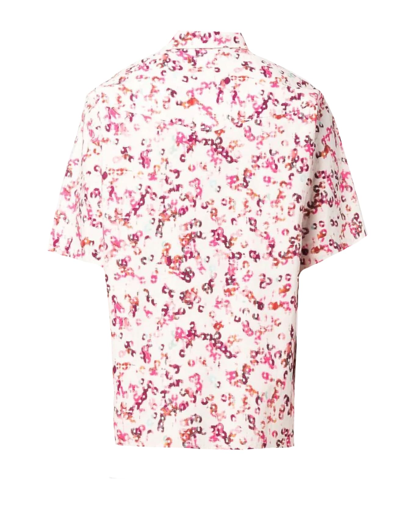Isabel Marant Bigilian Shirt In Beige Cotton - Rosa+bianco