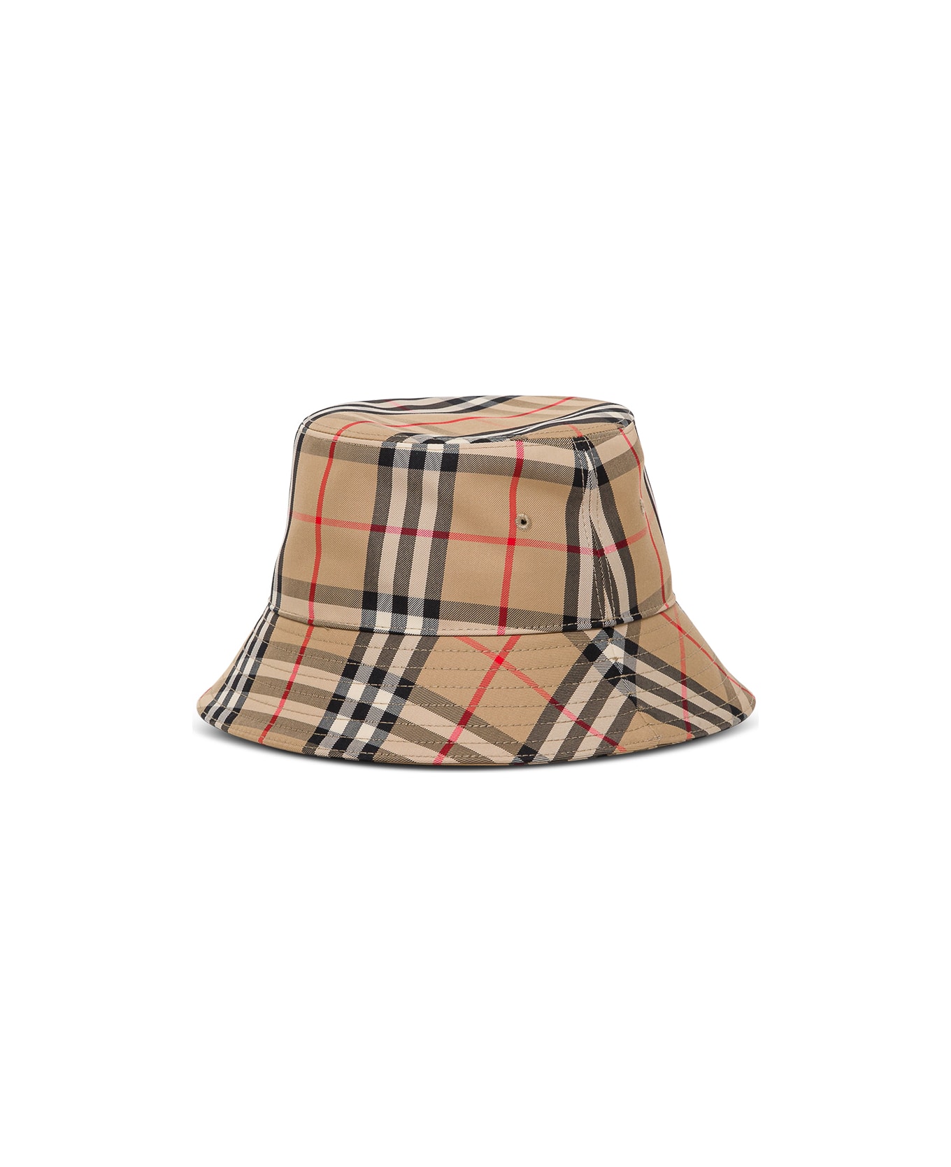 Burberry Gabriel  Vintage Check Cotton Bucket Hat Burberry Kids Boy - Beige