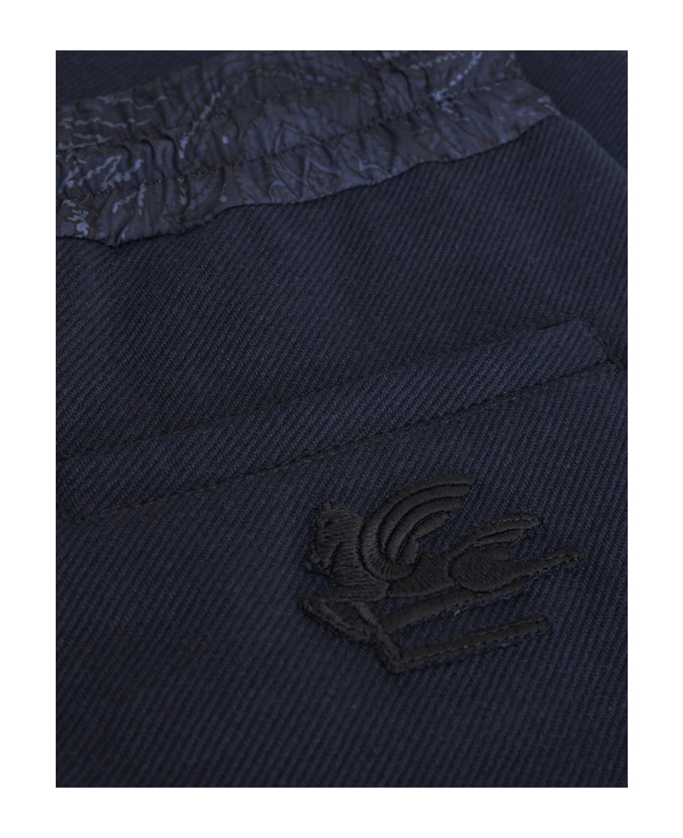 Etro Blue Jersey Jogging Trousers - Blue スウェットパンツ
