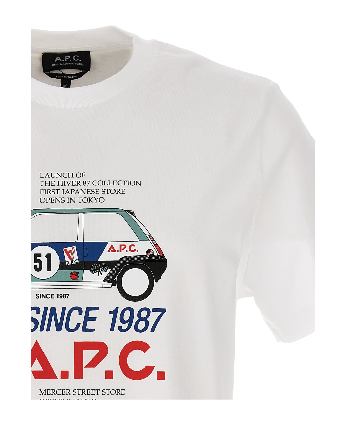 A.P.C. Martin T-shirt - White シャツ