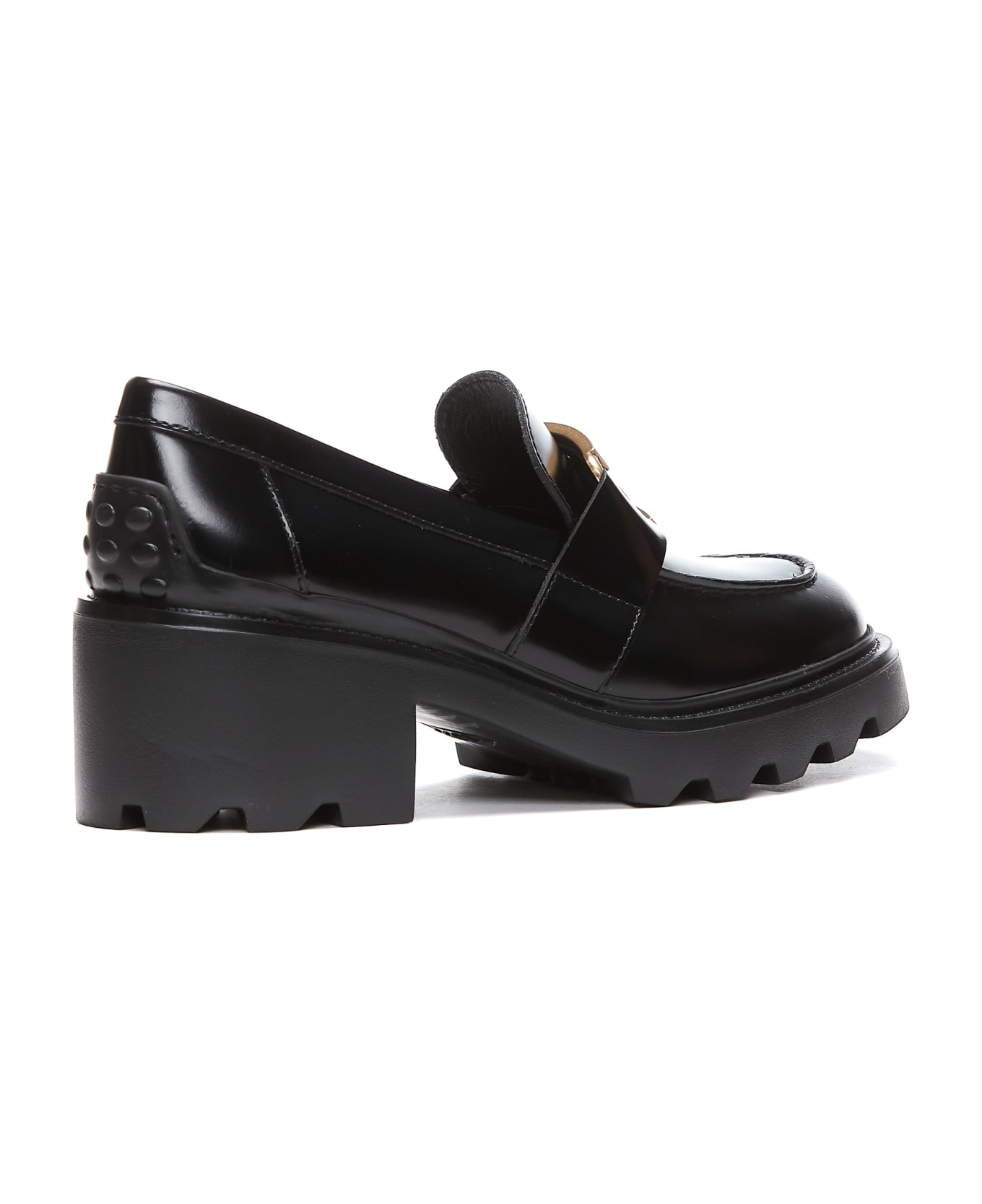 Tod's Leather Loafers - Black