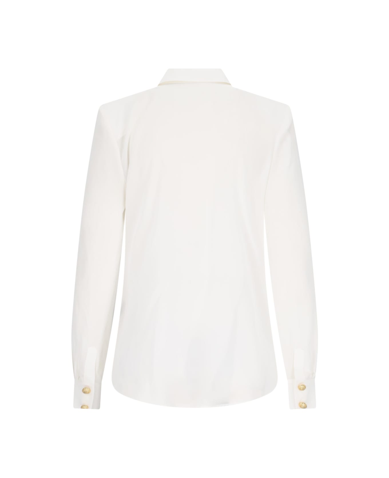 Balmain Silk Shirt - White シャツ