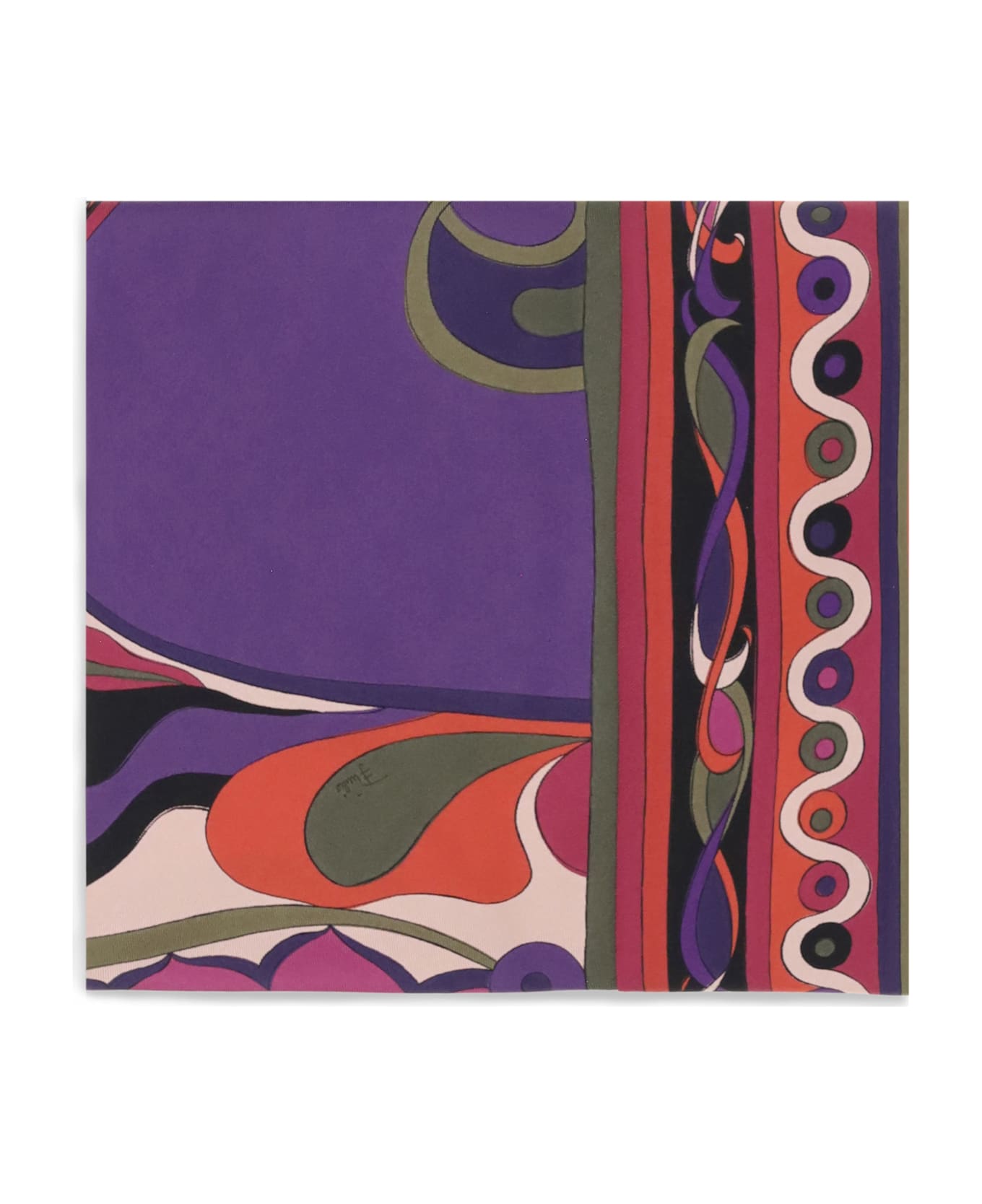 Pucci Silk Triangle Scarf