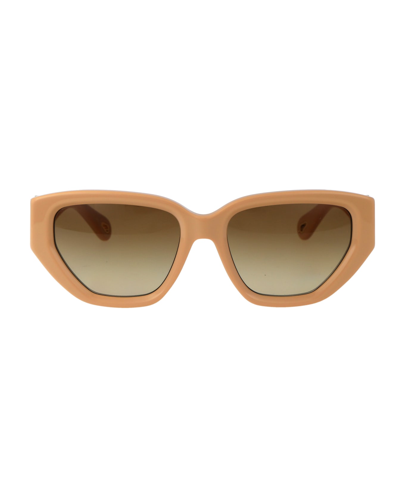 Chloé Eyewear Ch0235s Sunglasses - 004 IVORY IVORY BROWN