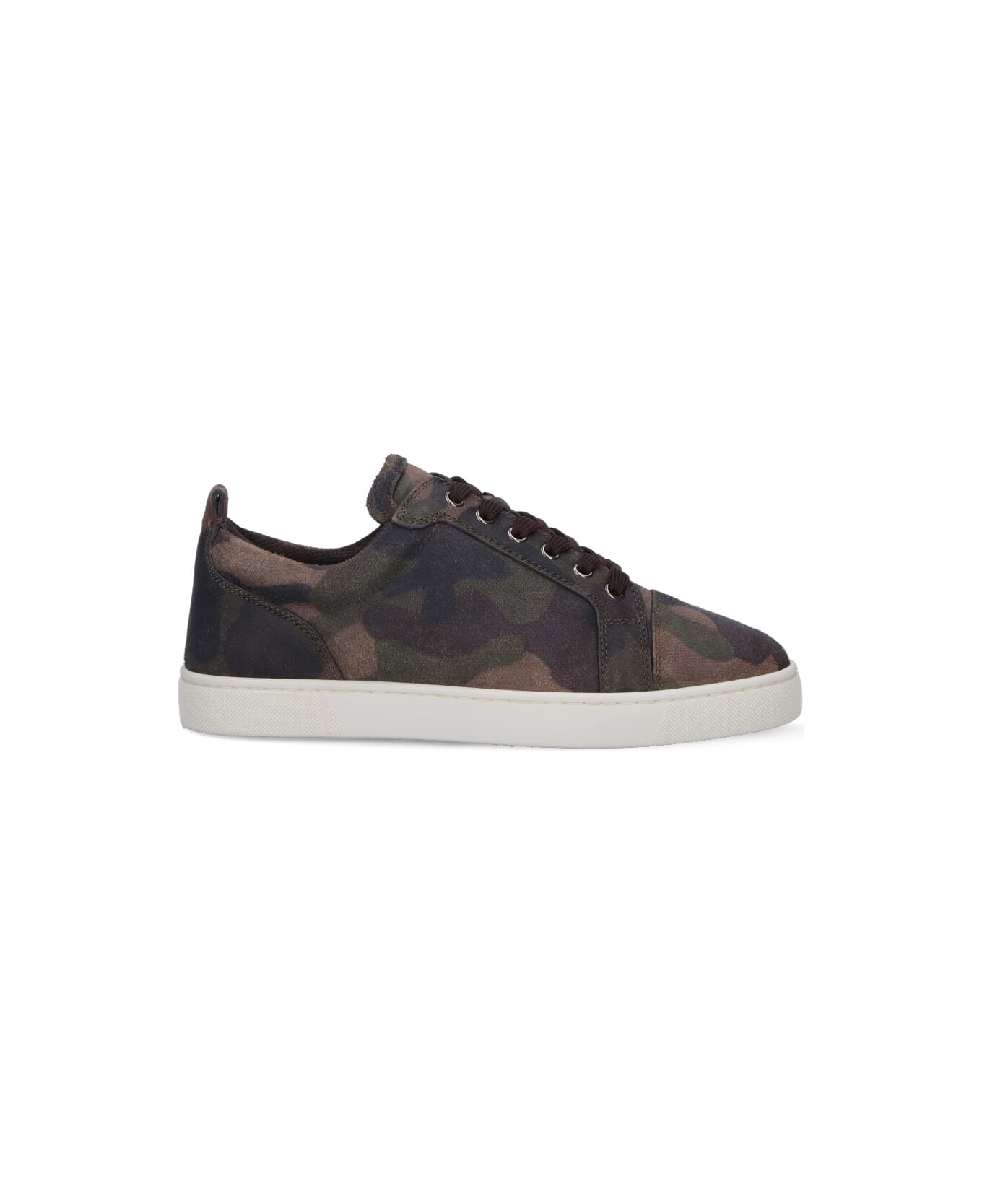 Christian Louboutin "louis Junior" Sneakers - Brown