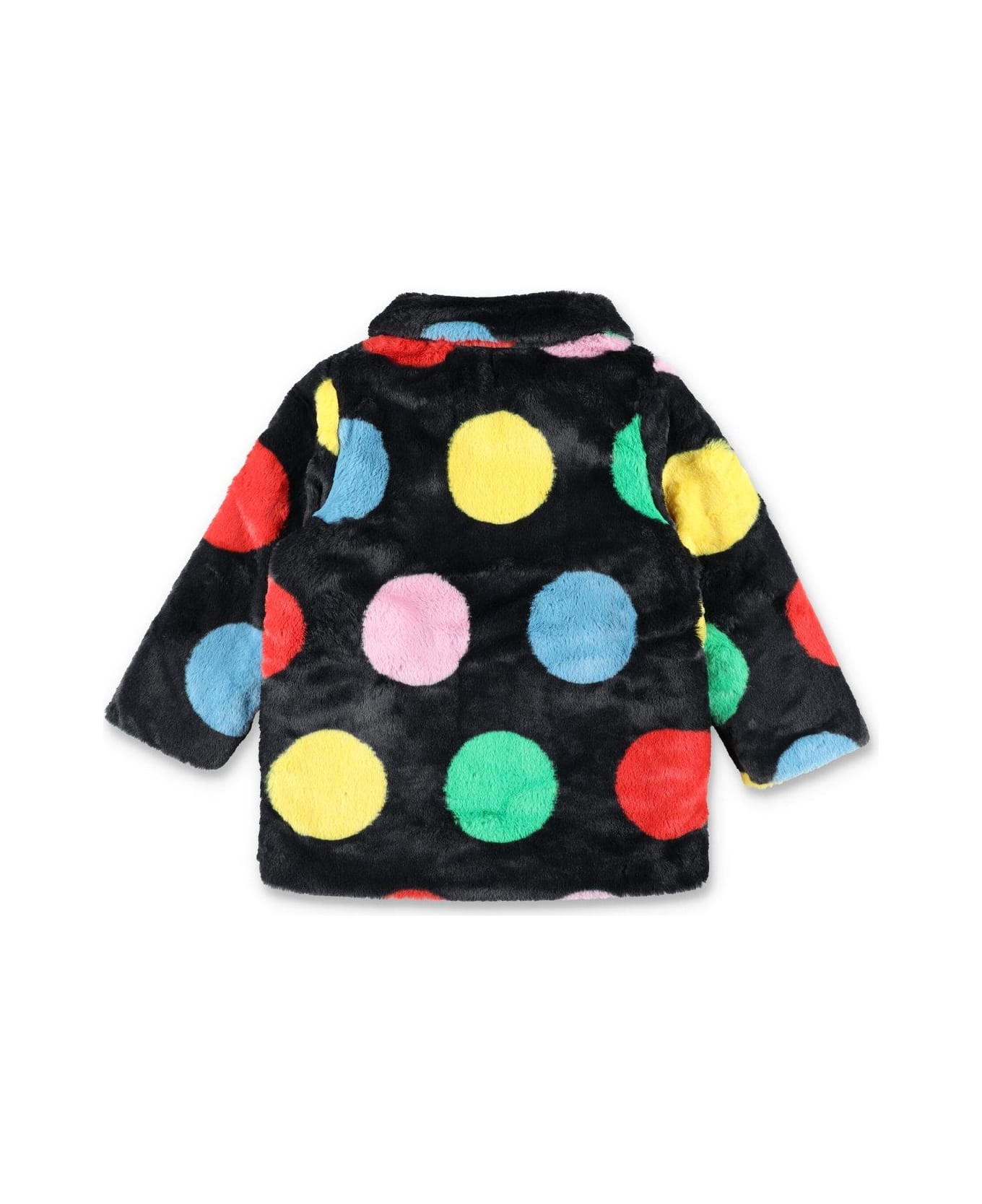 Stella McCartney Polka-dot Printed Straight Hem Jacket - Nero