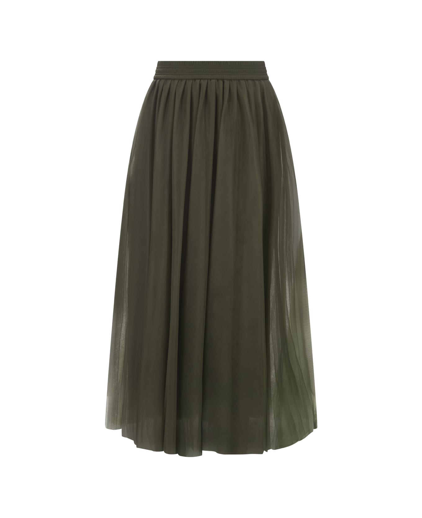 スカート FABIANA FILIPPI FW25 Wide tulle skirt (GND215F426 0157) Fabiana Filippi Golden Tulle Maxi Skirt | Saks Fifth Avenue