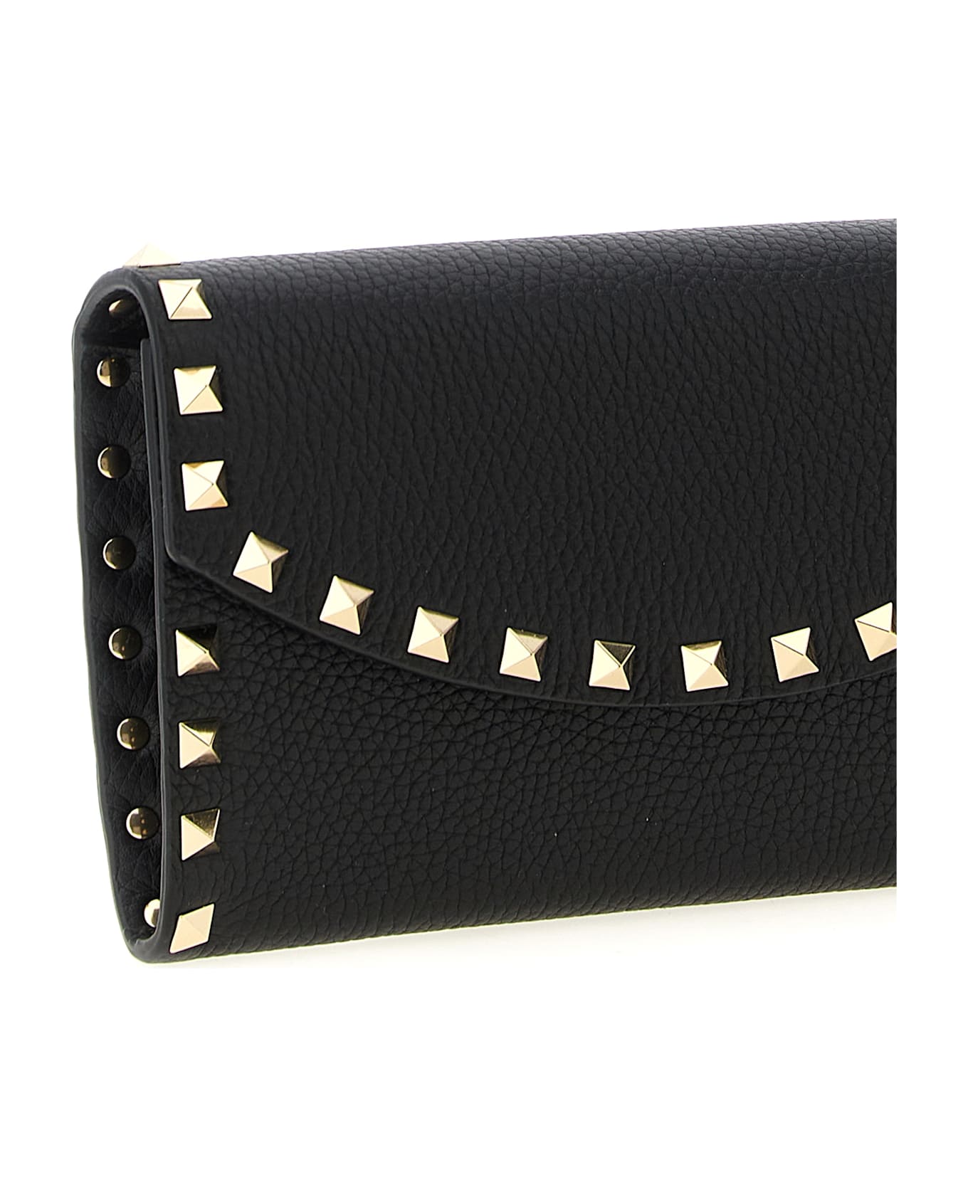 Valentino Garavani 
rockstud
 Wallet On Chain - Black  
