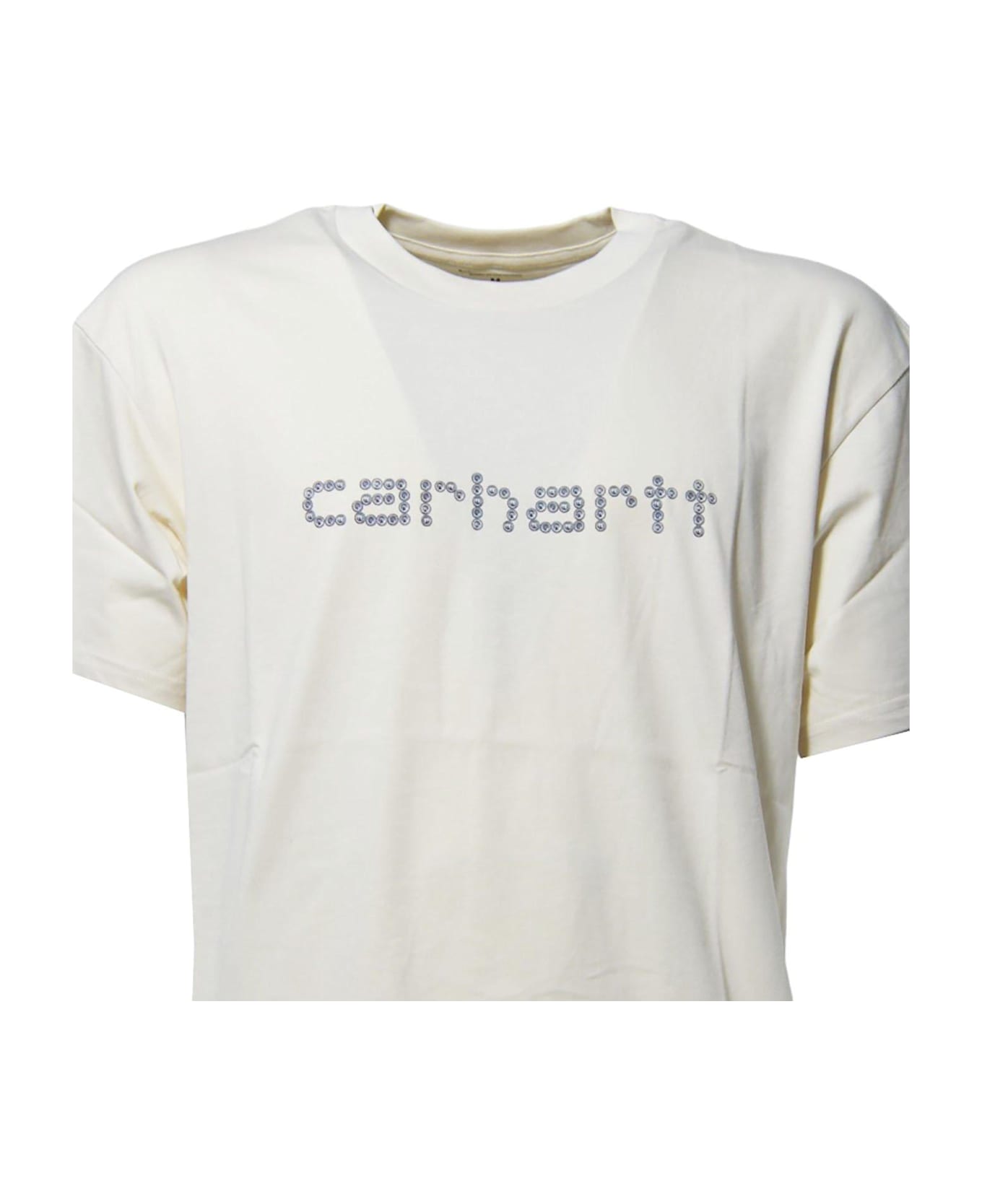 Carhartt Rivet Script Crewneck T-shirt - Natural