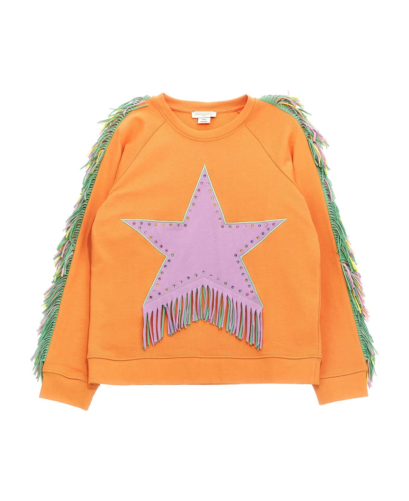 Stella McCartney Kids Fringed Star Sweatshirt