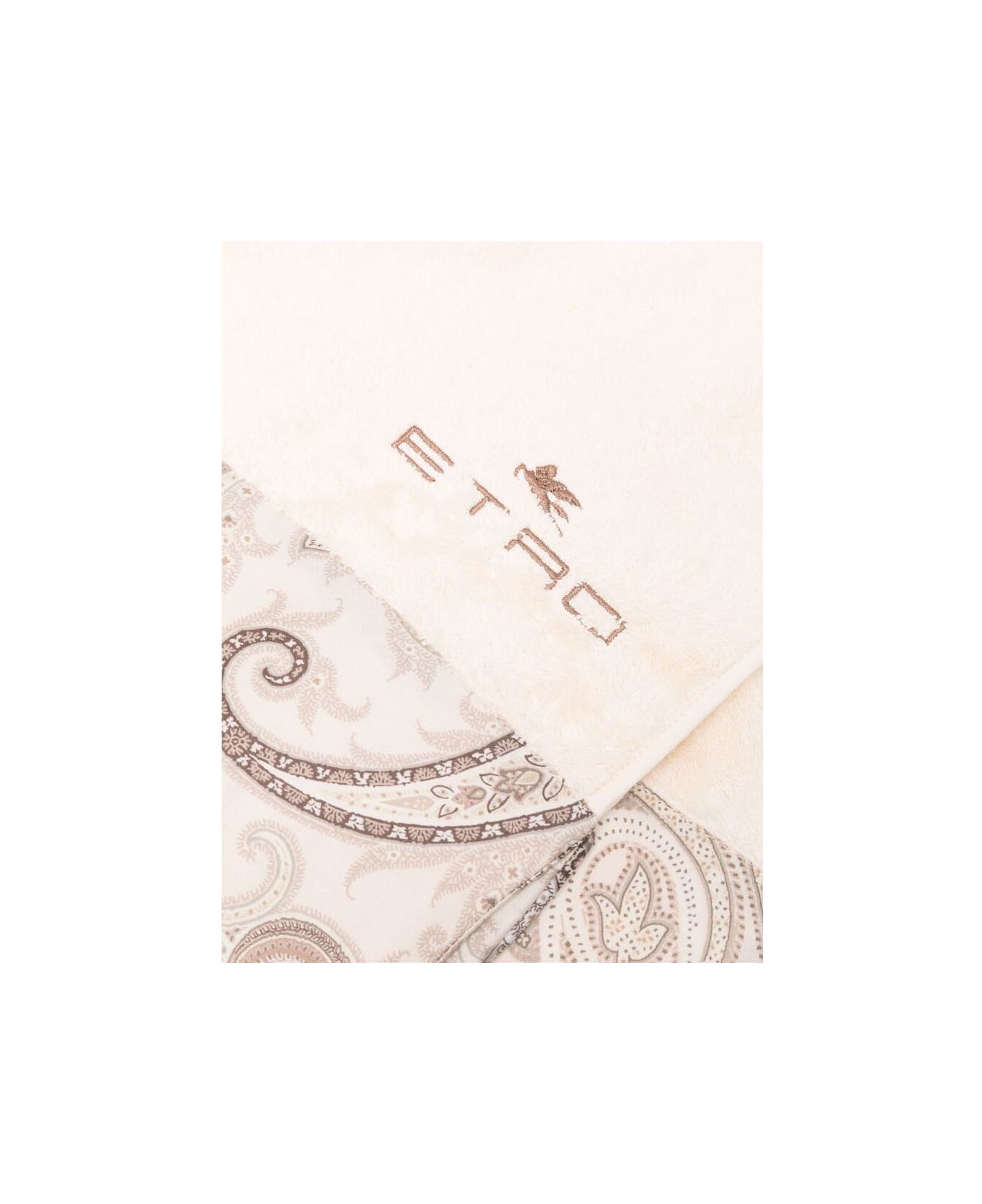 Etro Beach Towel - WHITE