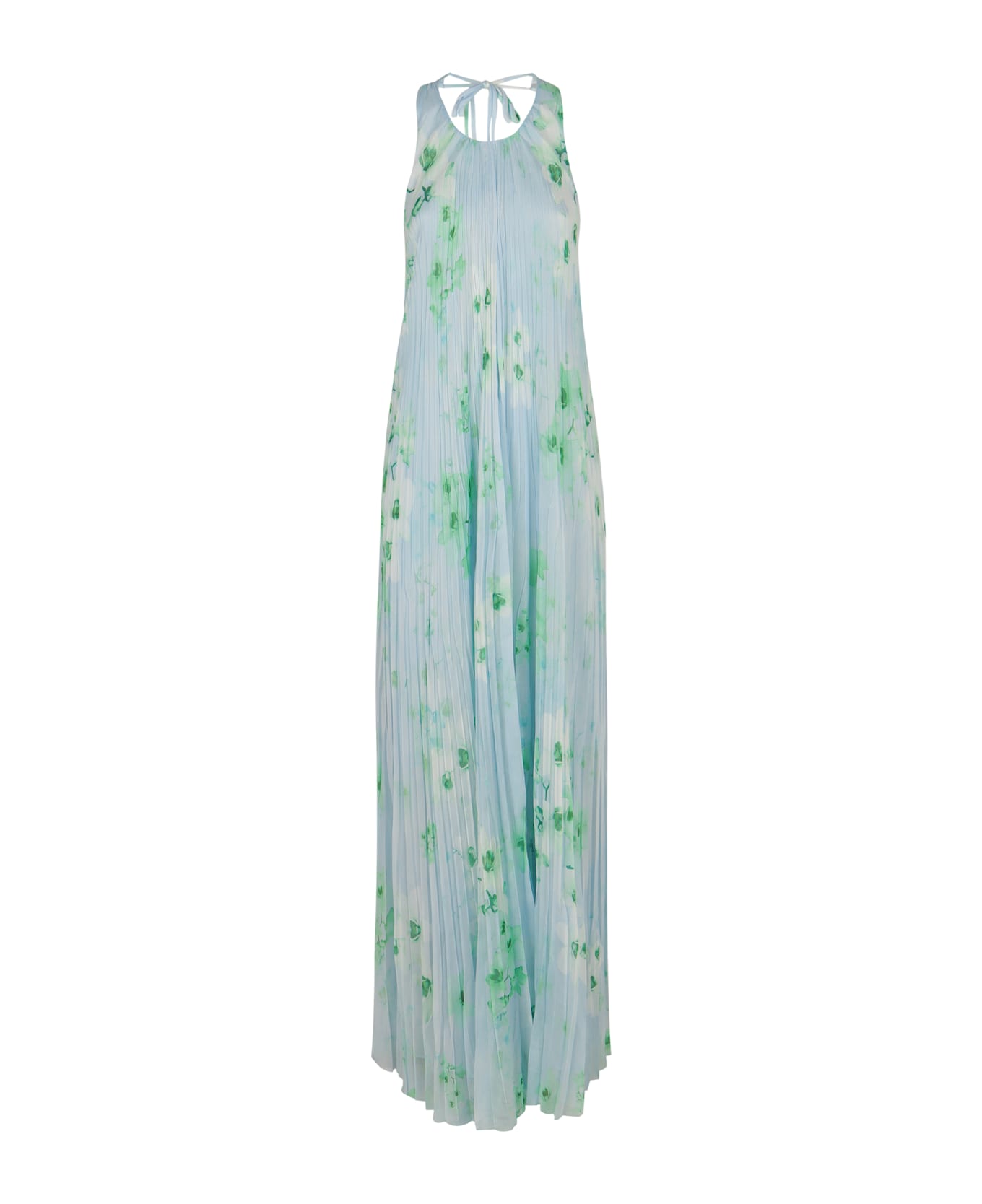 Pinko Zigolo Printed Dress - green