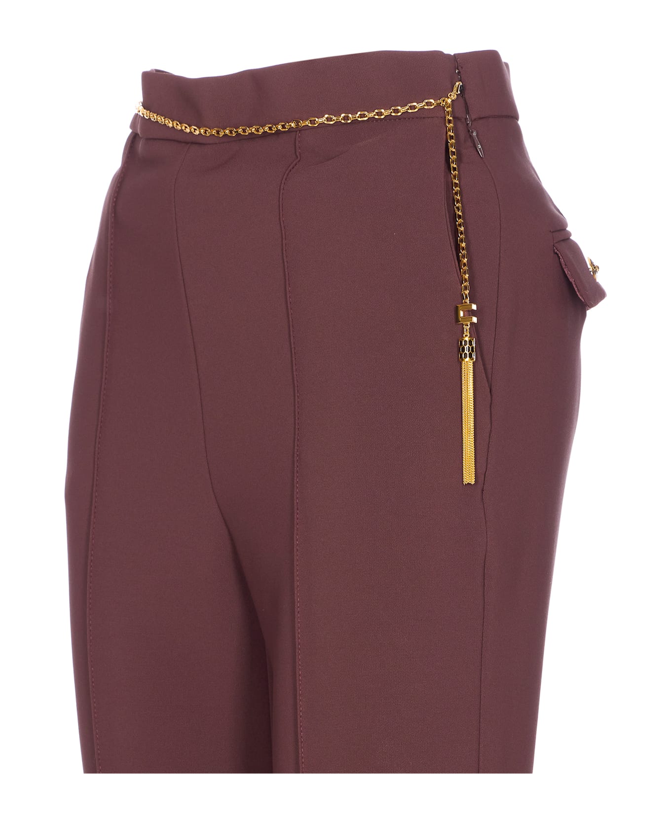 Elisabetta Franchi Pants - Red