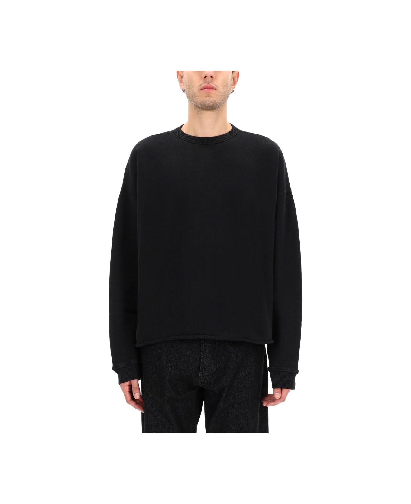 YMC "studio" Sweatshirt - BLACK