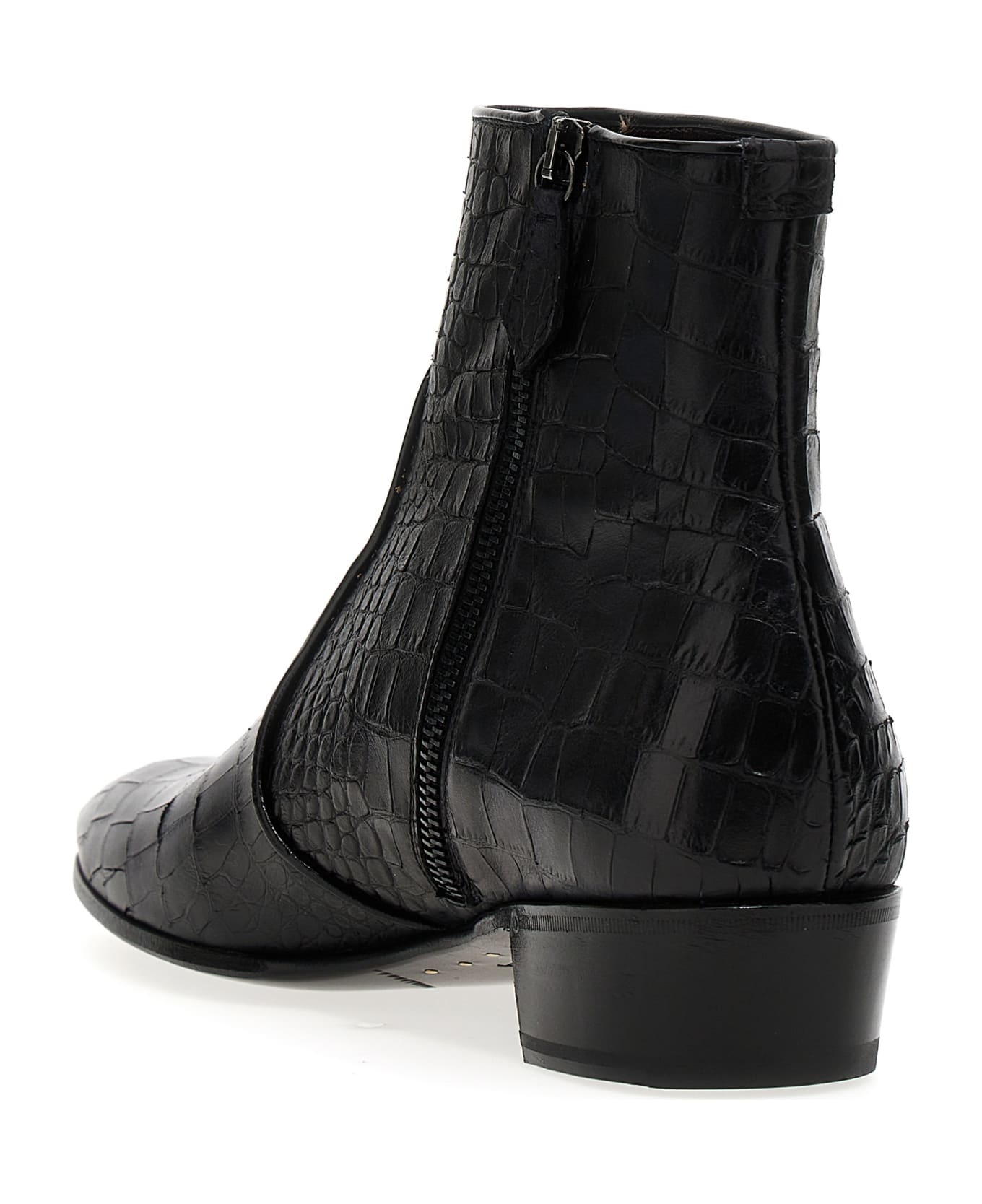 Lidfort 'louisiana' Ankle Boots - Black   ブーツ