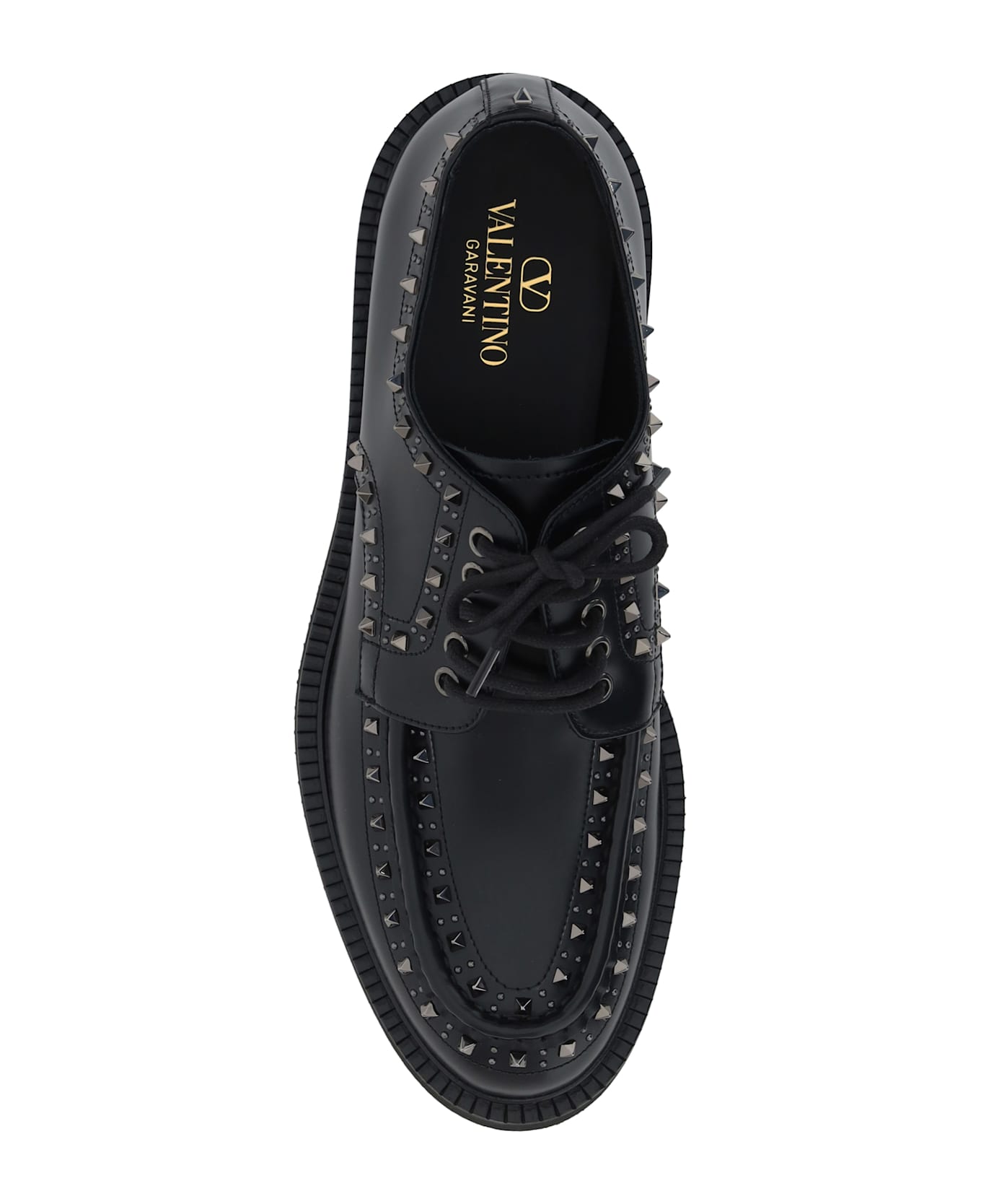 Valentino Garavani Derby Lace-up Shoes - Nero