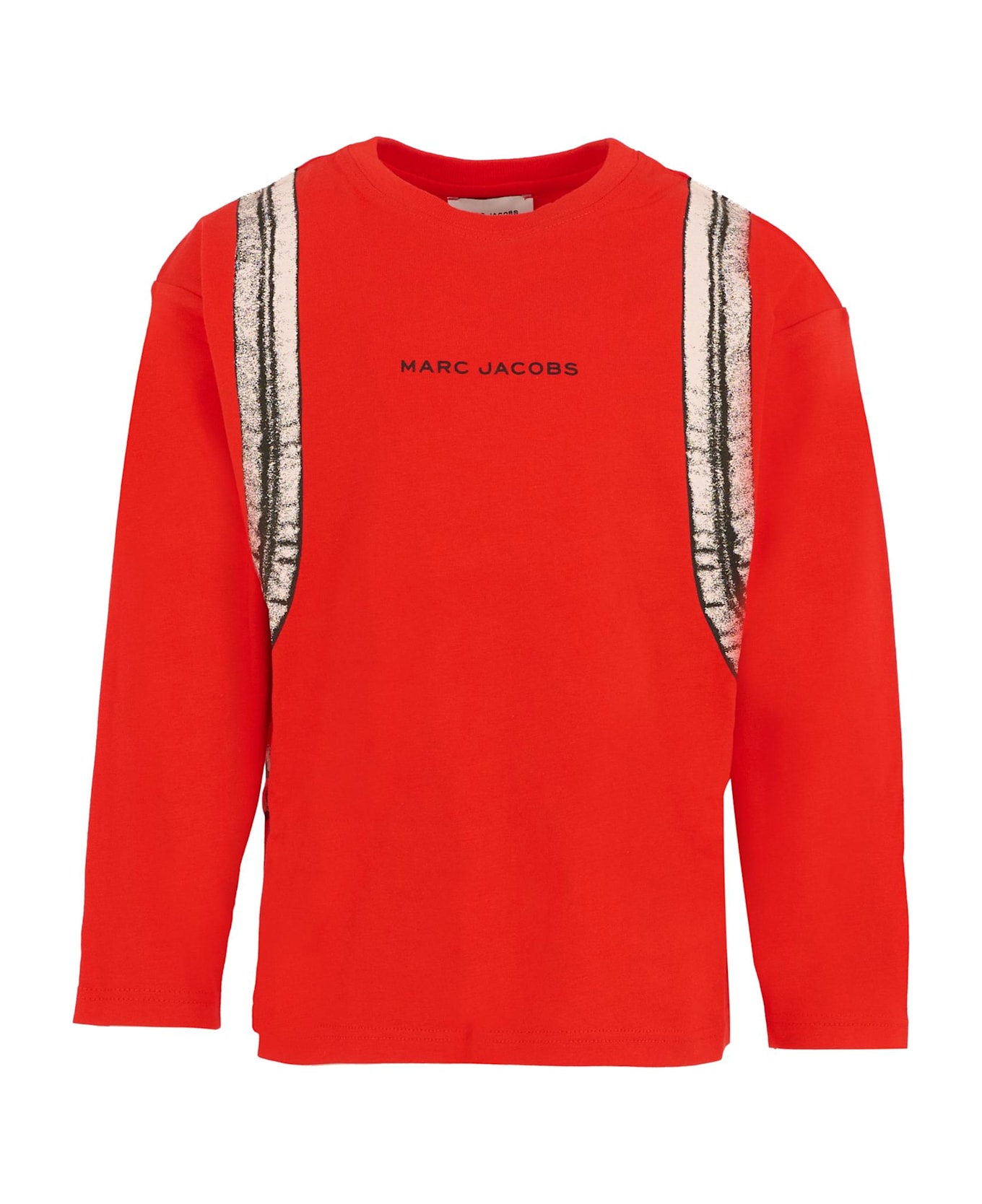 Marc Jacobs Red T-shirt For Boy With Logo - Red