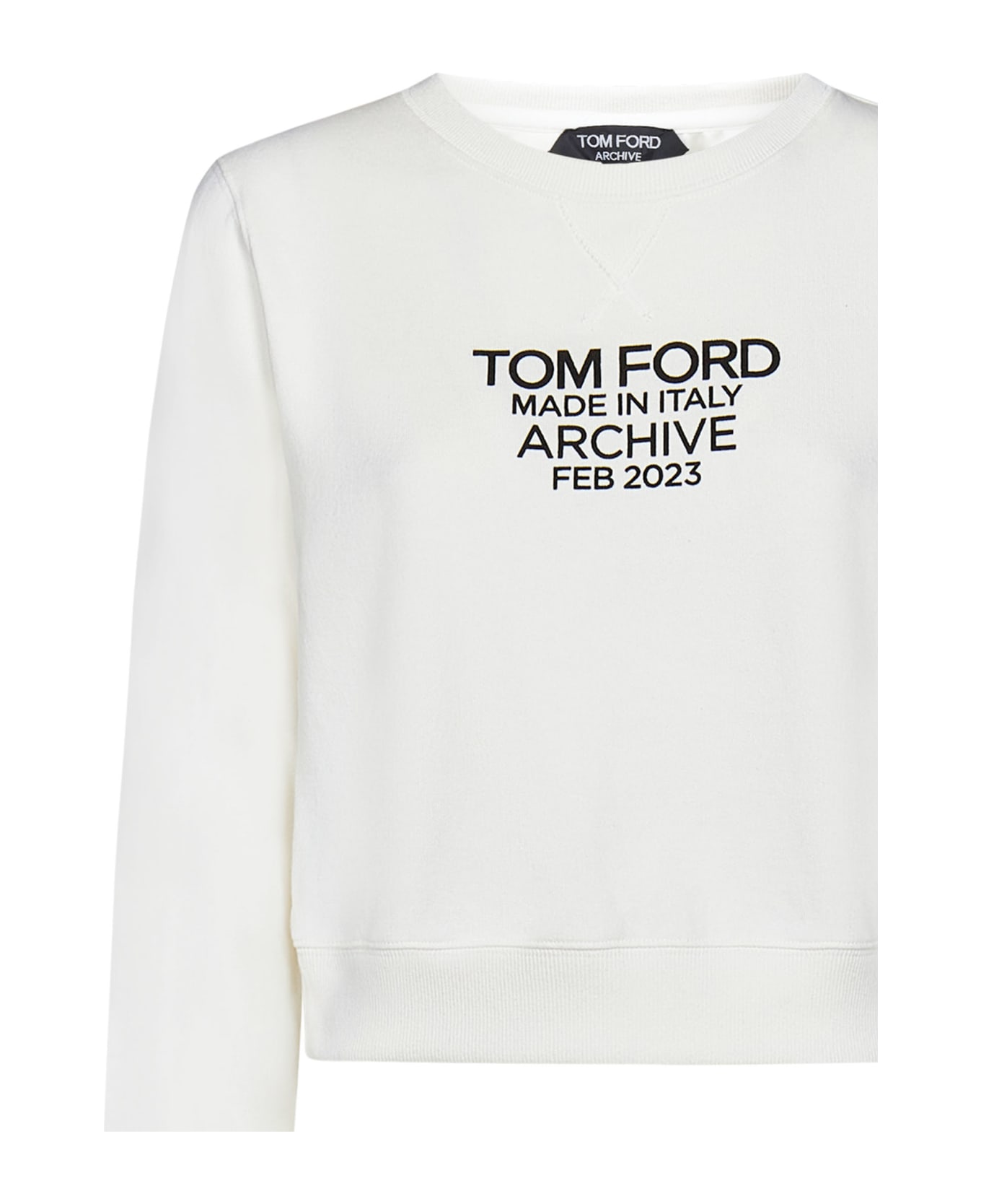 Tom Ford Sweatshirt - White フリース