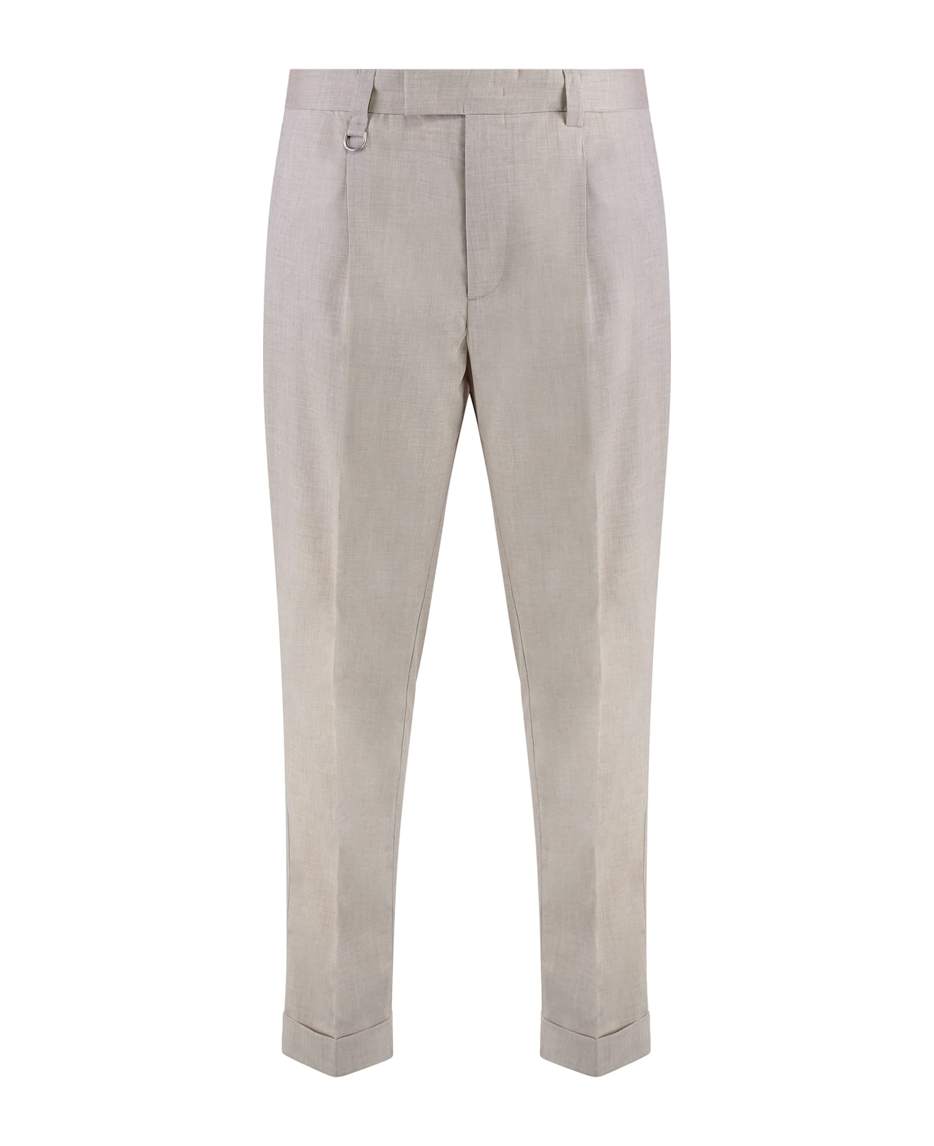 Paolo Pecora Slim Fit Chino Trousers - Beige