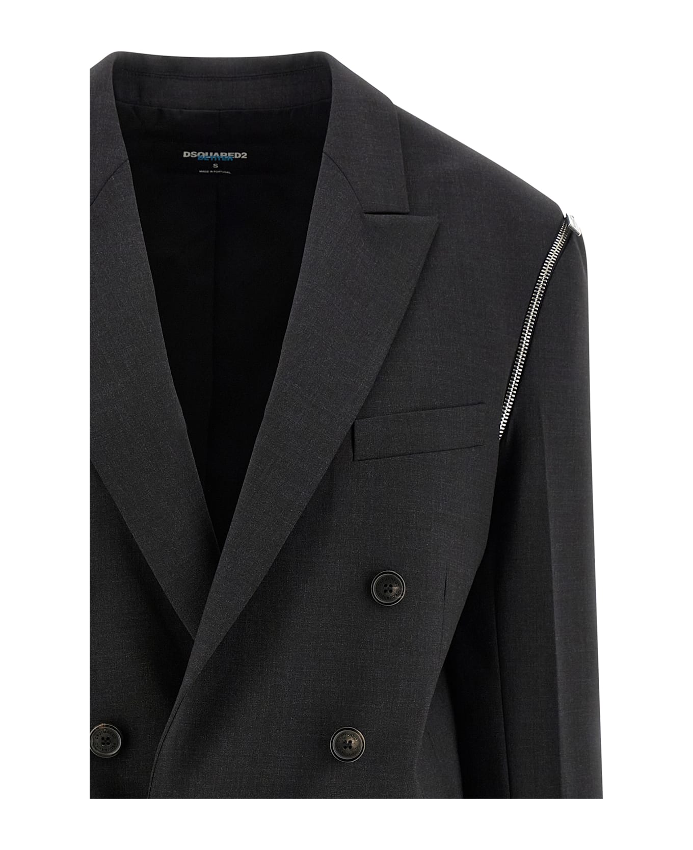Dsquared2 Bettter X Dsquared2 'transformer' Blazer - Gray
