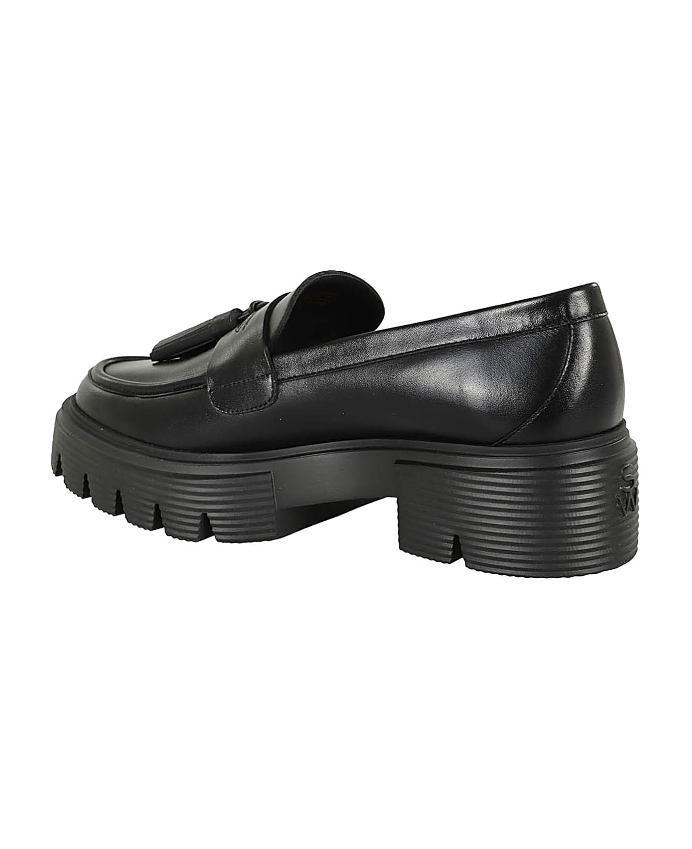 Stuart Weitzman Nolita Tassel Loafer - Blk Black