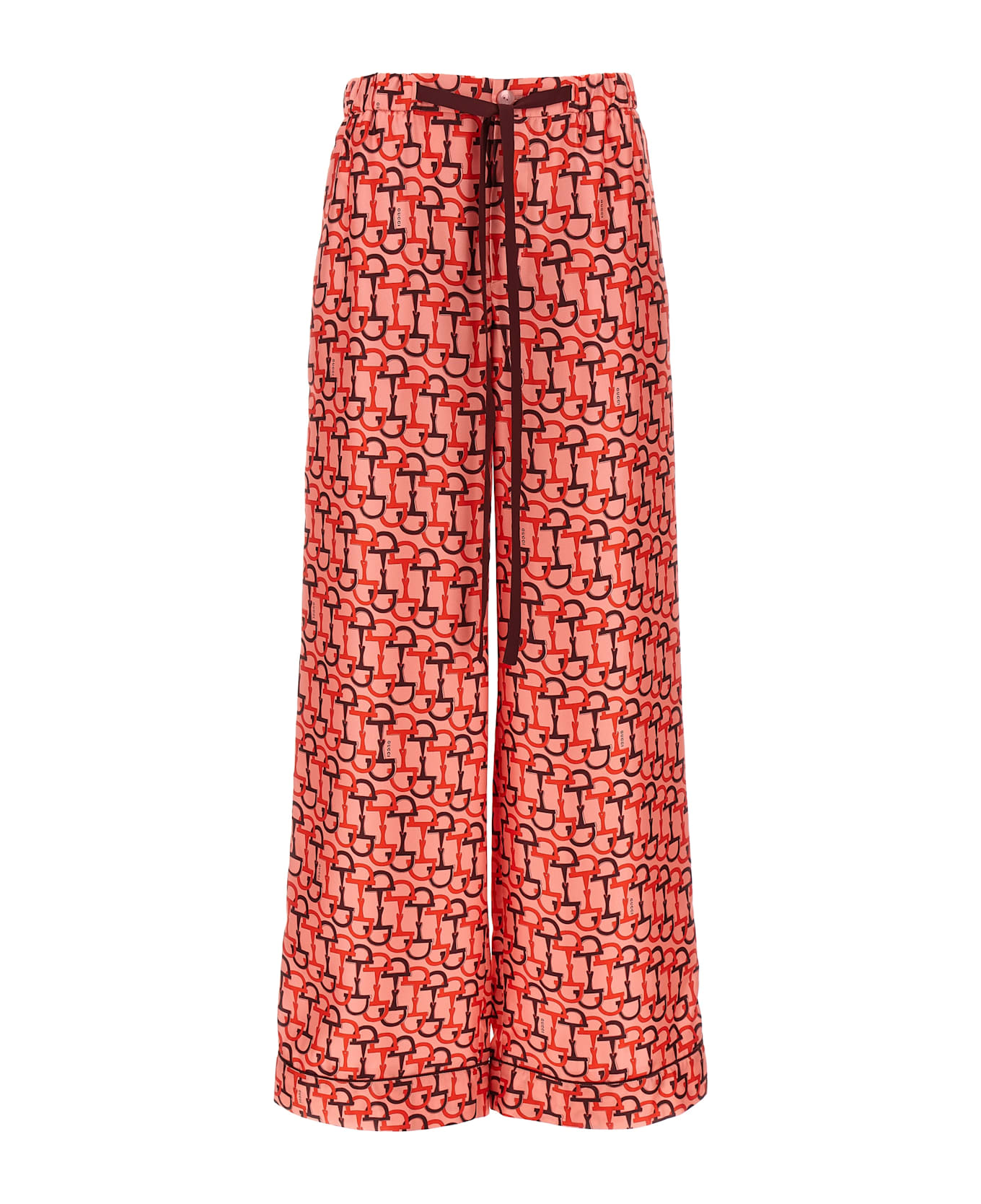 Gucci Horsebit Print Pants - Pink