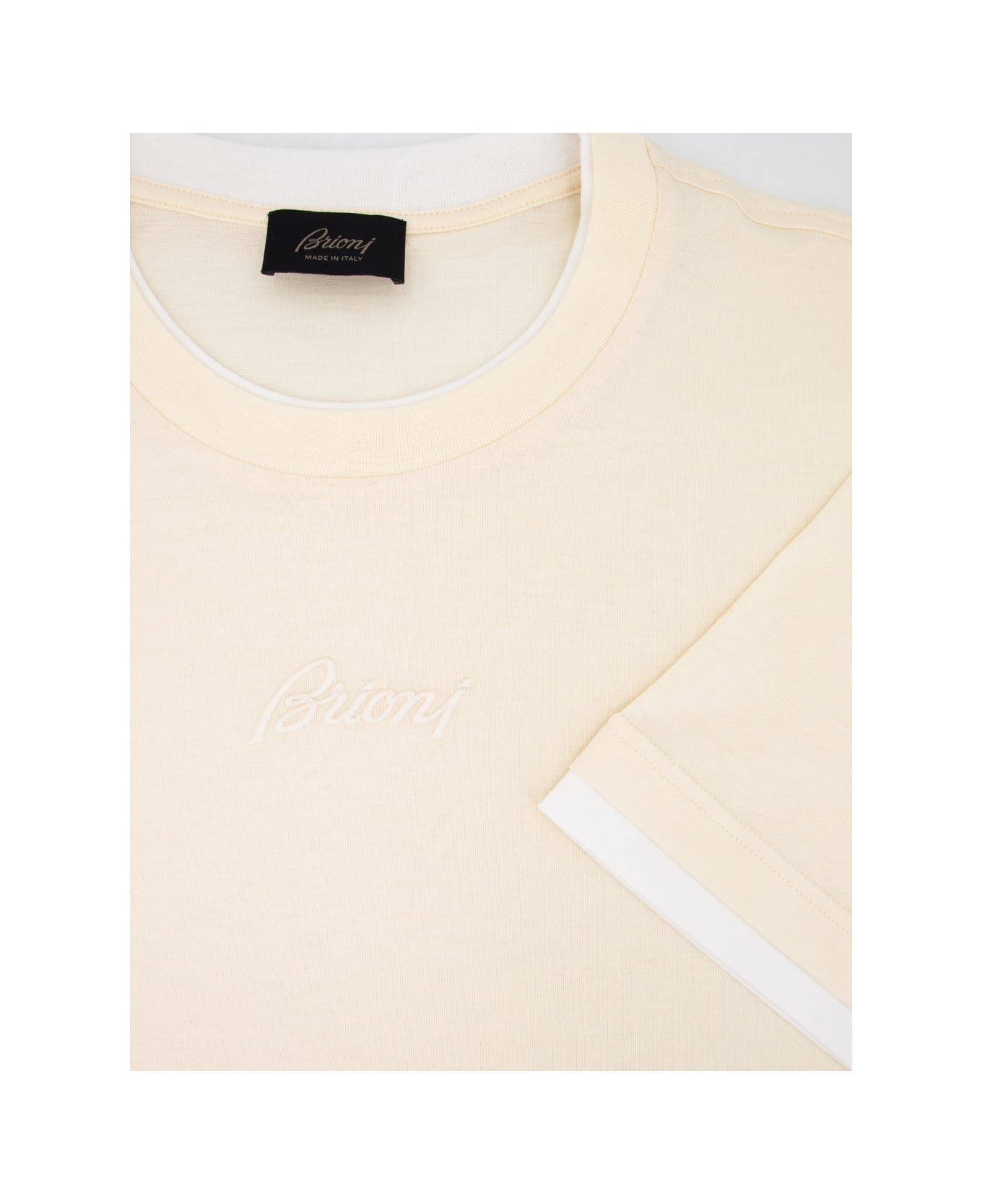 Brioni T-shirt - ICE_WHITE
