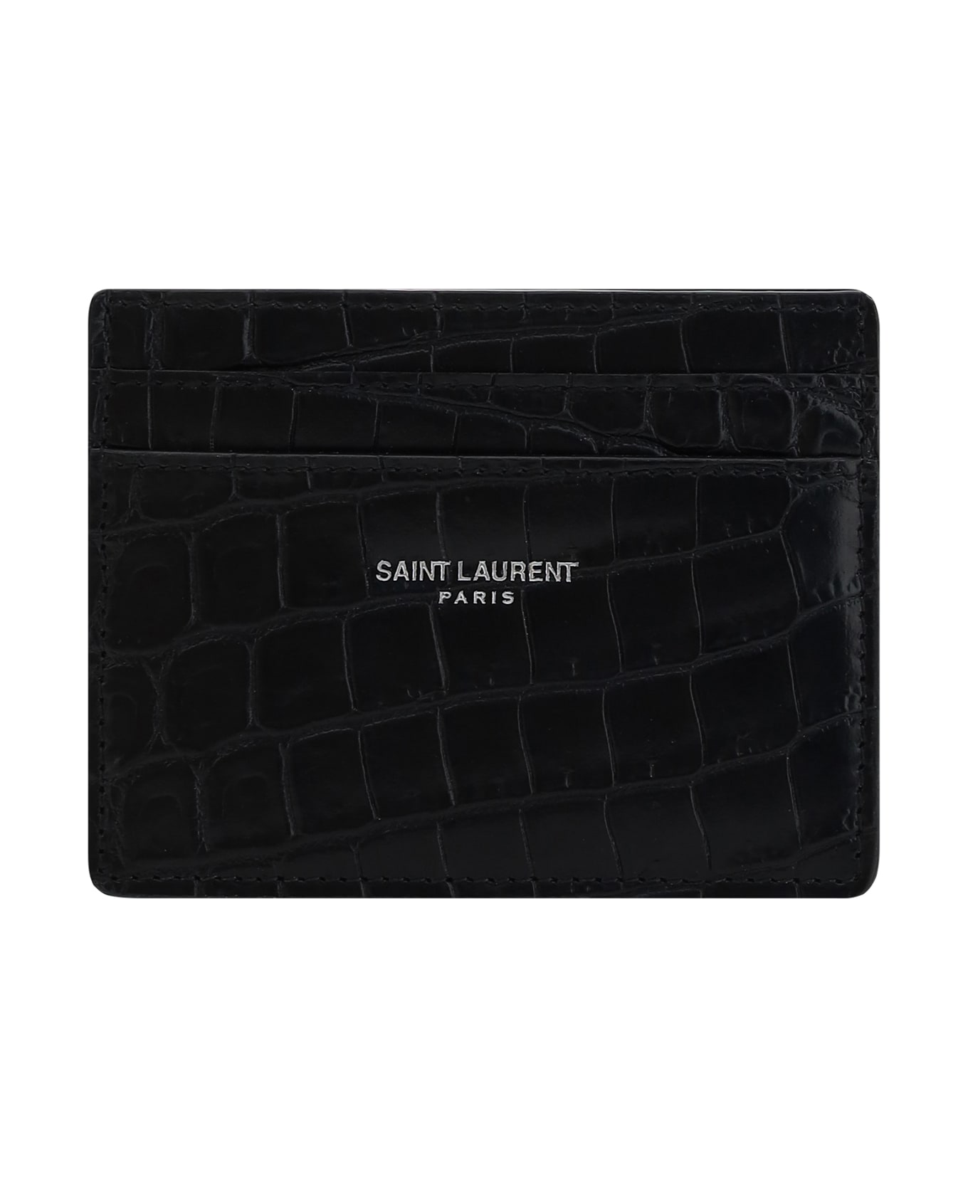 Saint Laurent Card Holder - Nero
