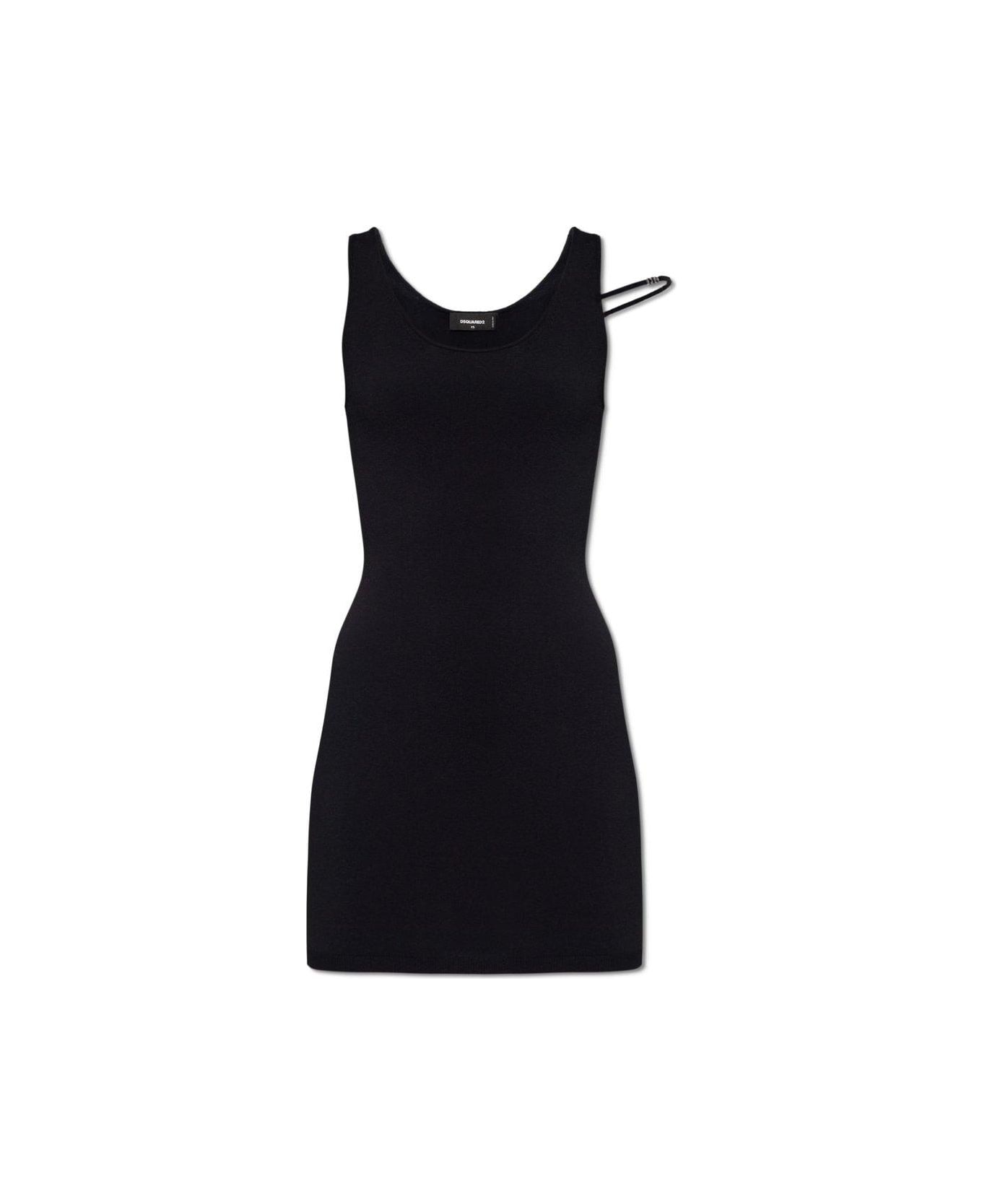 Dsquared2 Sleeveless Mini Dress - Black