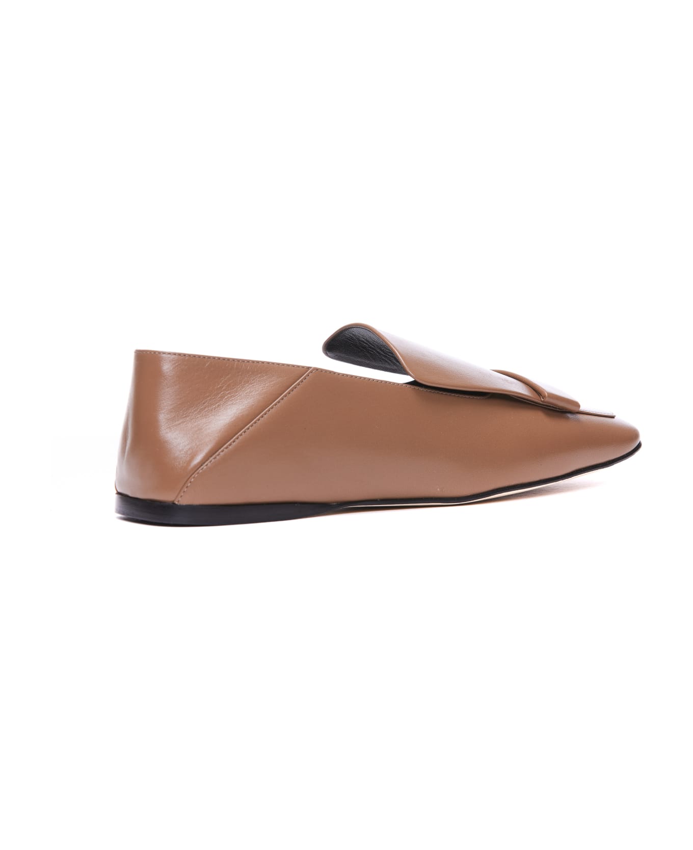 Sergio Rossi Flat Moccasin 05 - Brown