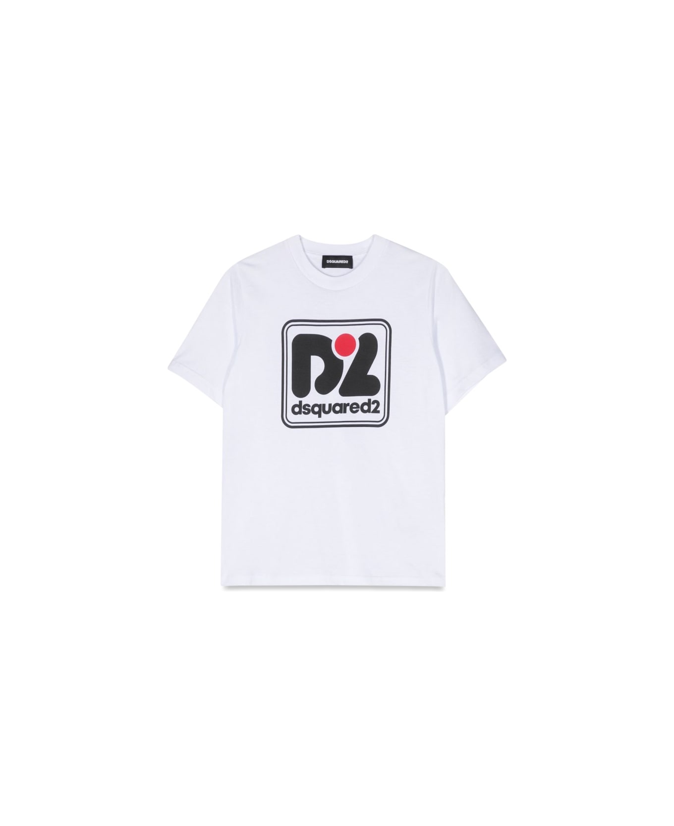 Dsquared2 Slouch Fit T-shirt - WHITE Tシャツ＆ポロシャツ