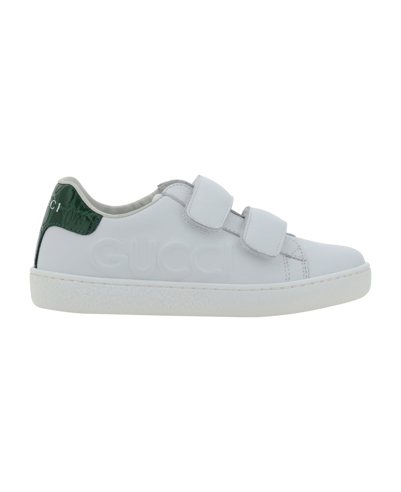 Gucci Sneakers For Boy - Whie/Red