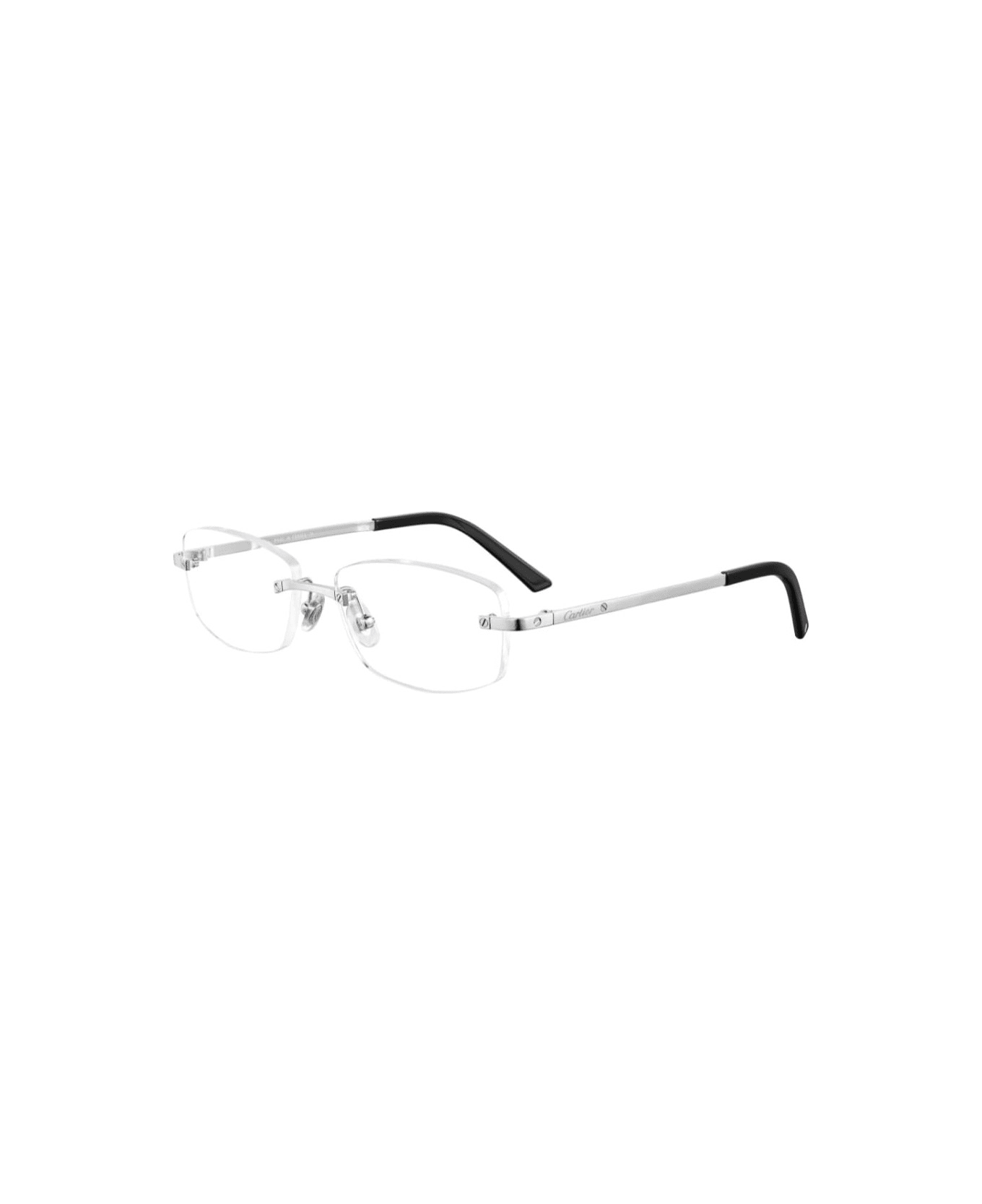 Cartier Eyewear CT0086o 002 Glasses - Silver