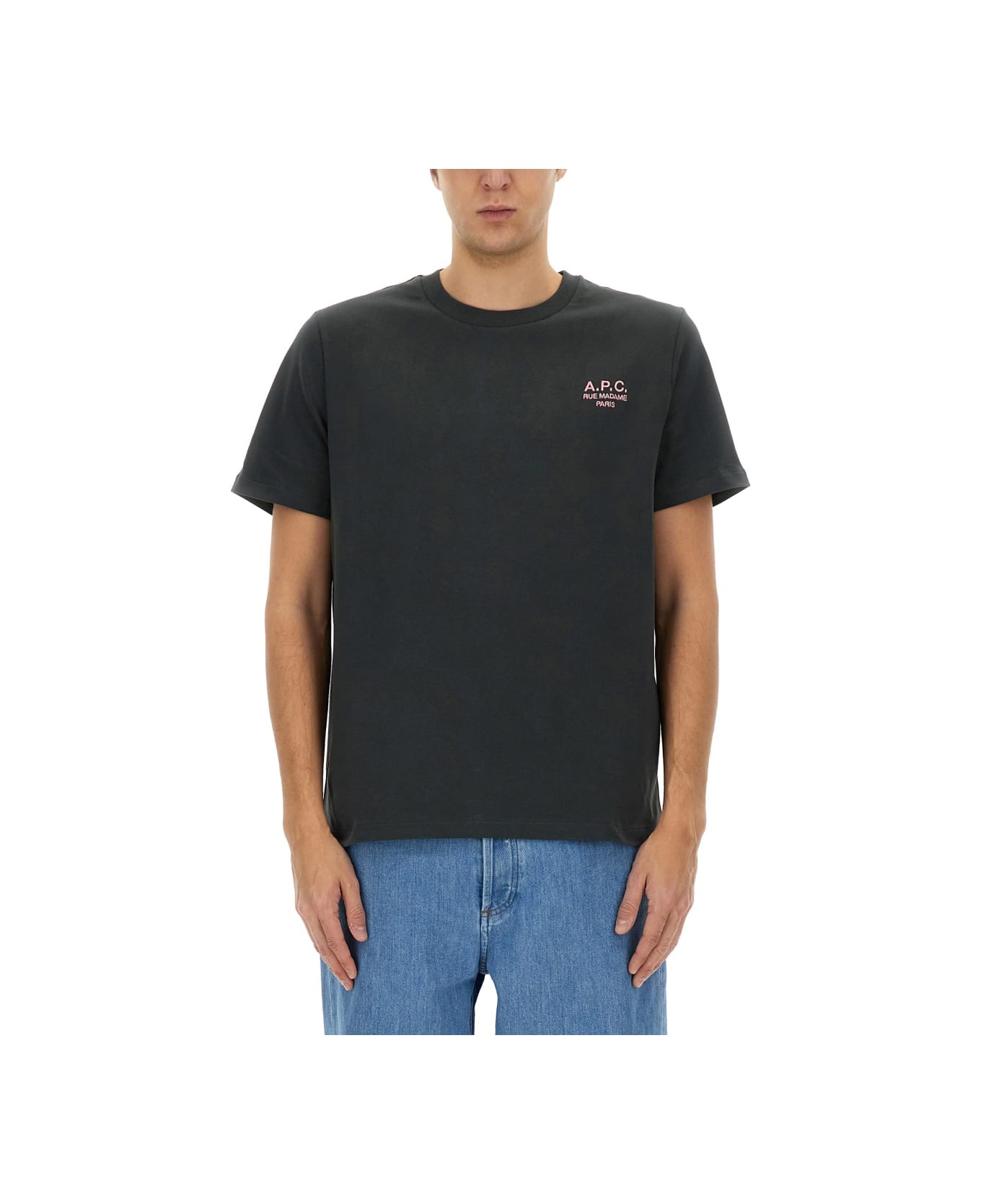 A.P.C. 
standard Rue Madame
 T-shirt - Charcoal