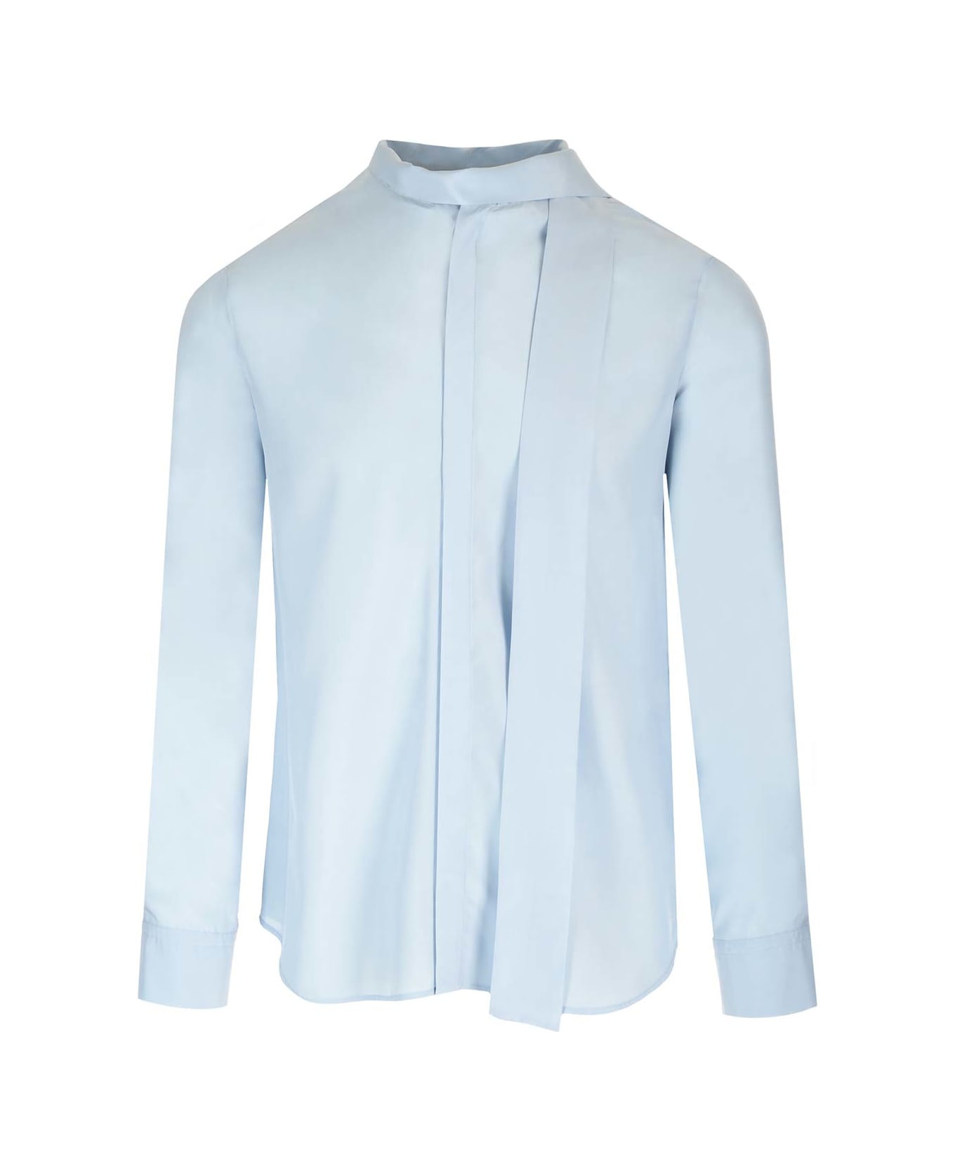 Valentino Garavani Light Blue Silk Shirt - Light blue