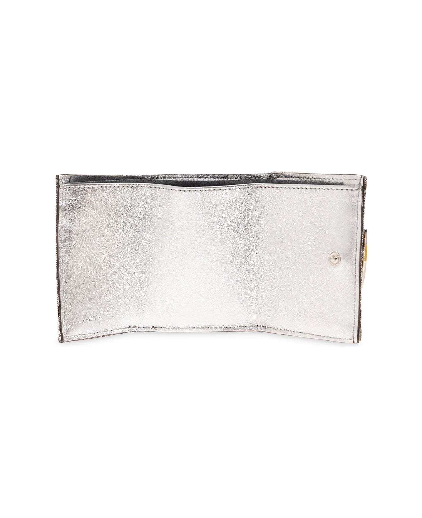 Fendi Tri-fold Wallet - BLACK